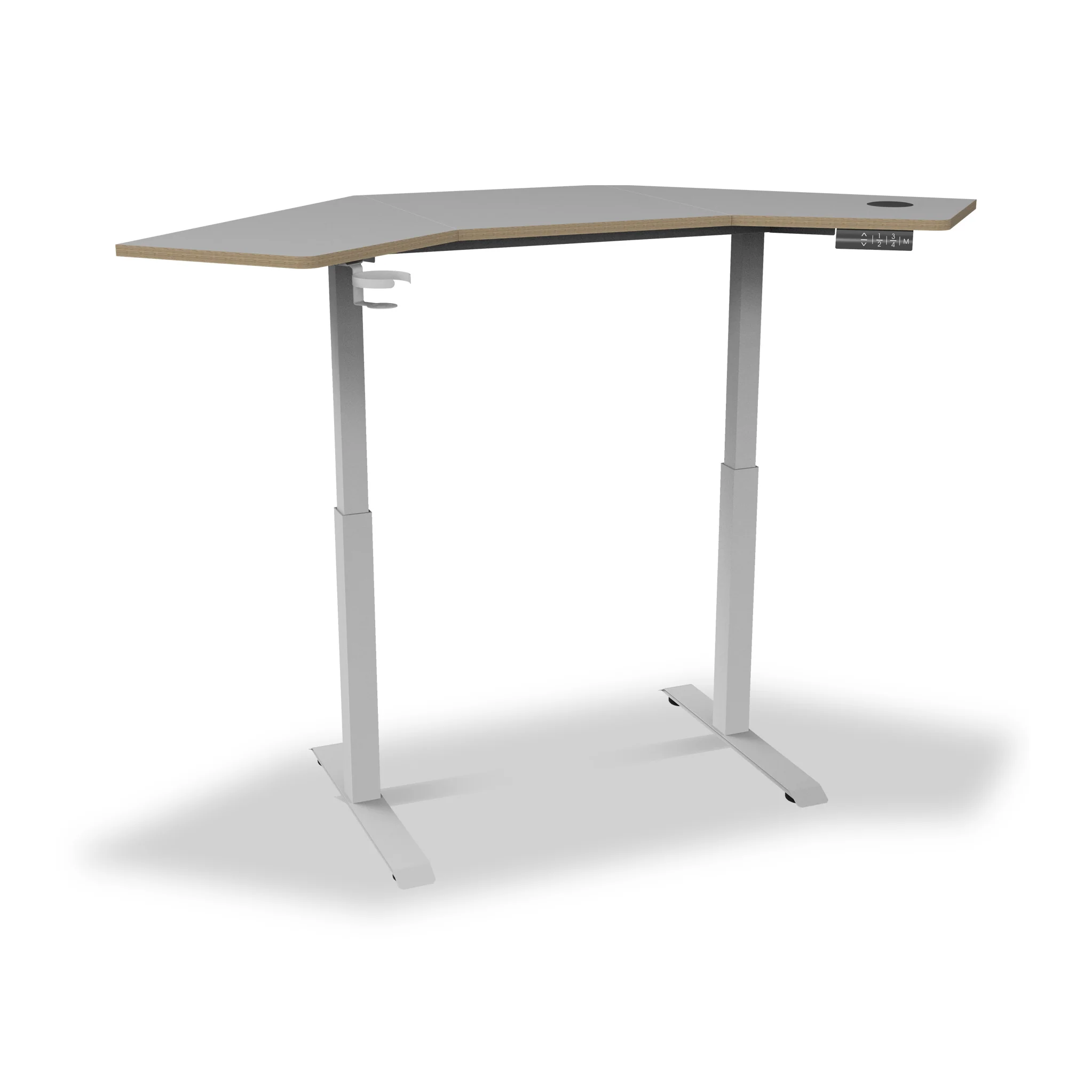 Koble Gino Smart Electric Height Adjustable Corner Desk - Image 9