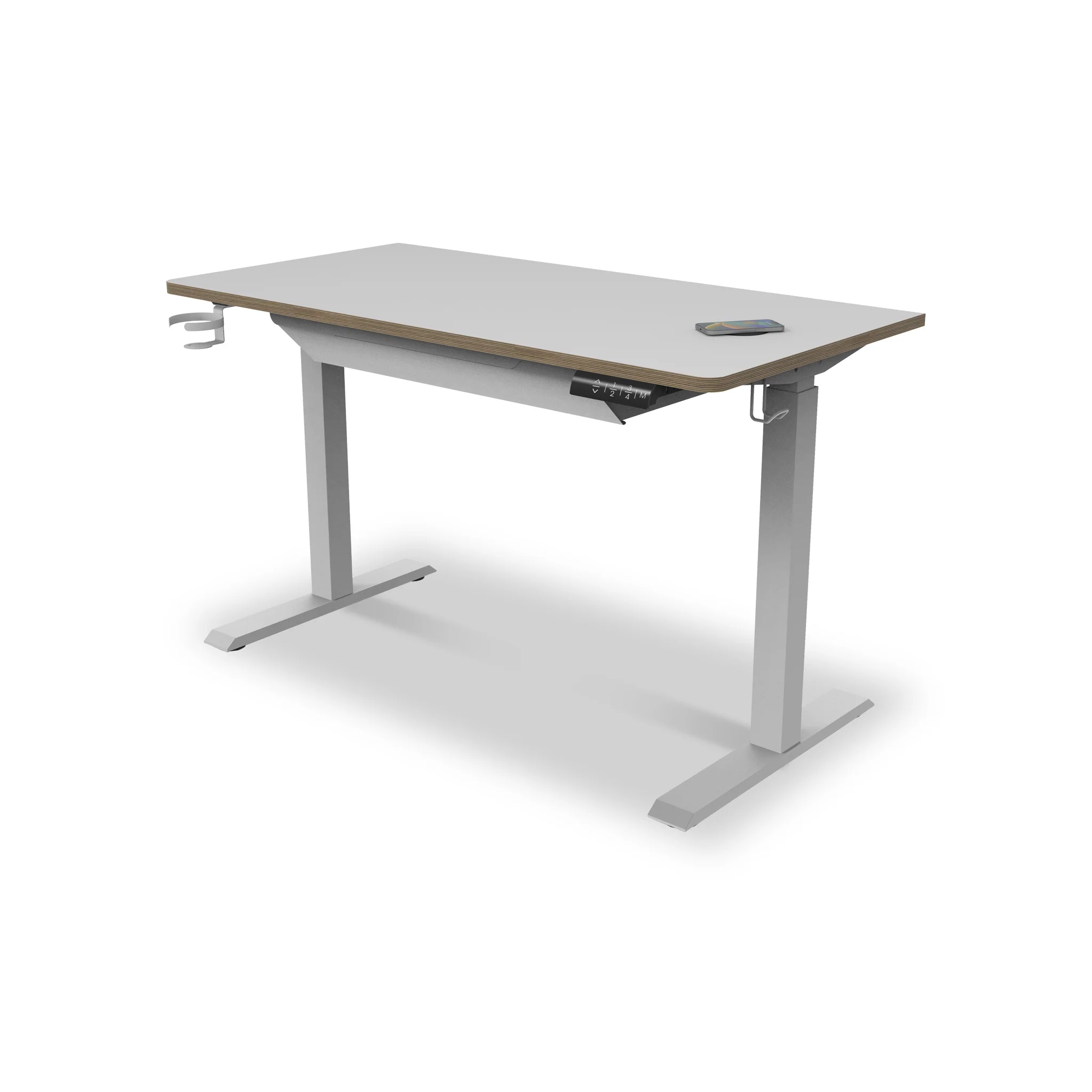 Koble Gino Smart Electric Height Adjustable Desk with Storage Drawer - Image 3
