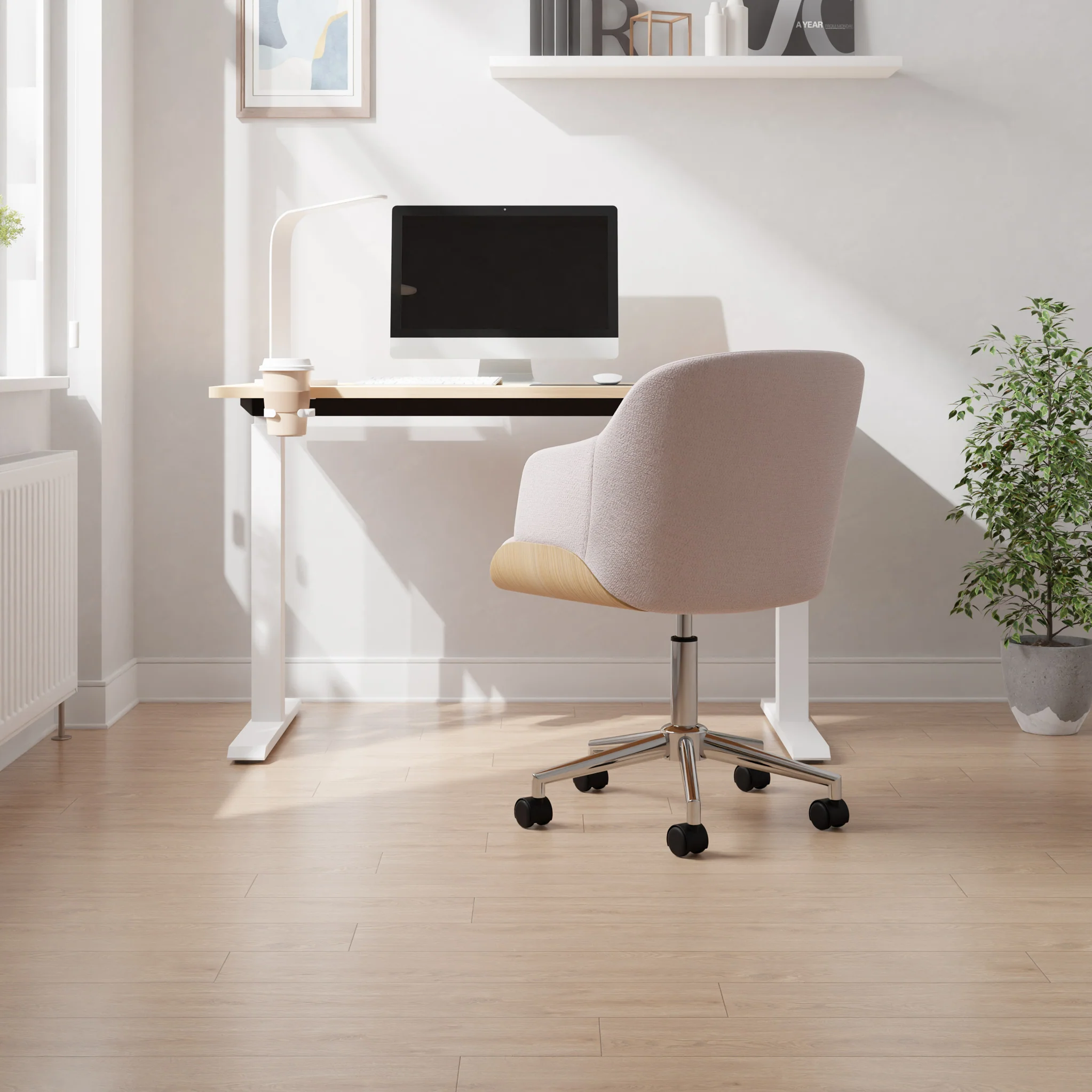 Koble Hedda Height Adjustable Swivel Office Chair - Image 4