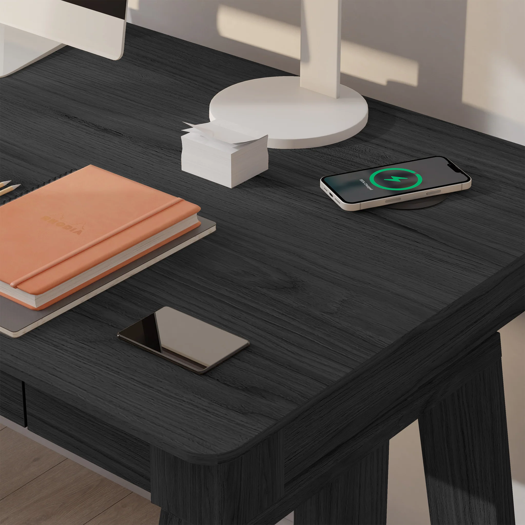Koble Nora Adjustable Desk with 2 Storage Drawers - Image 6