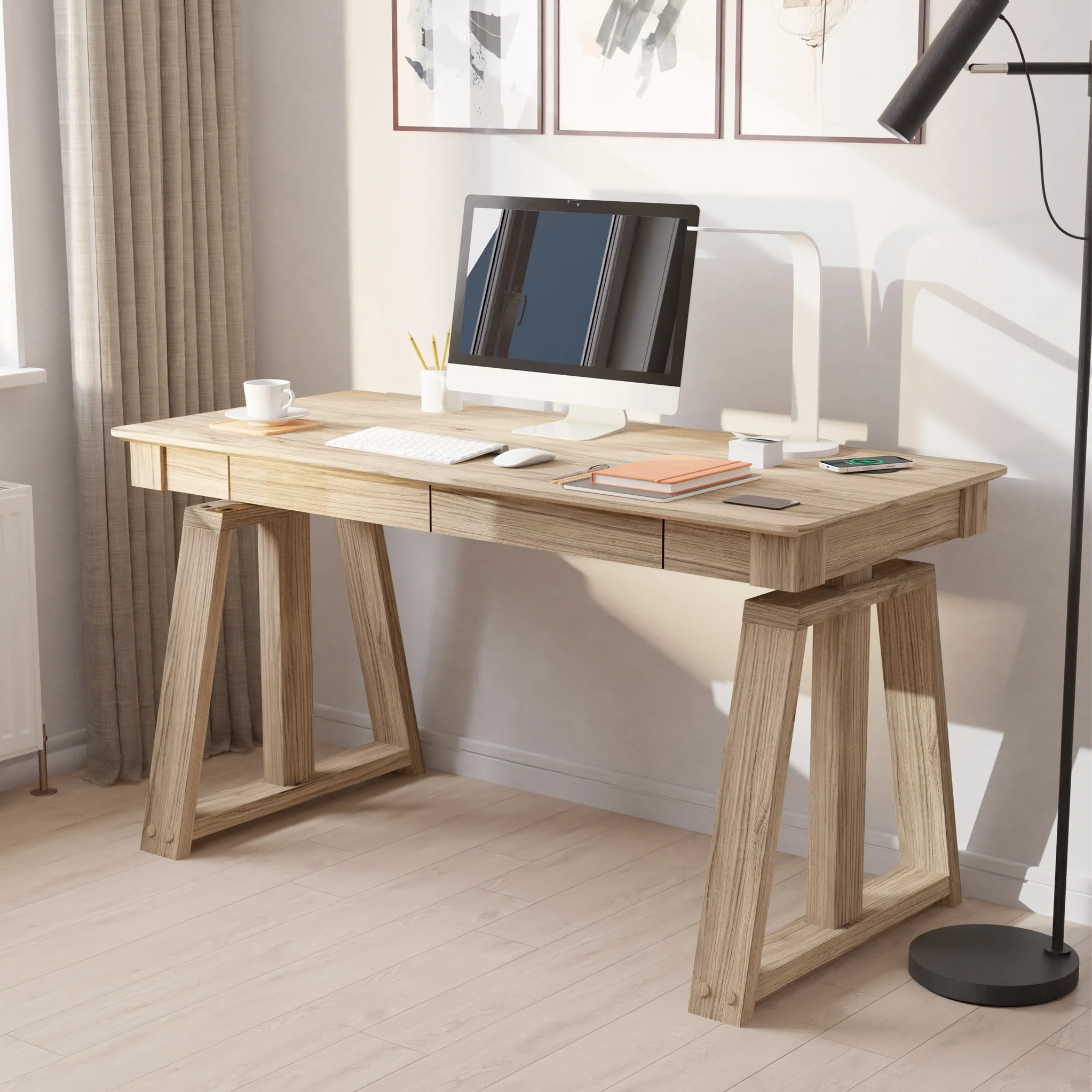 Koble Nora Smart Electric Height Adjustable Desk - Image 5