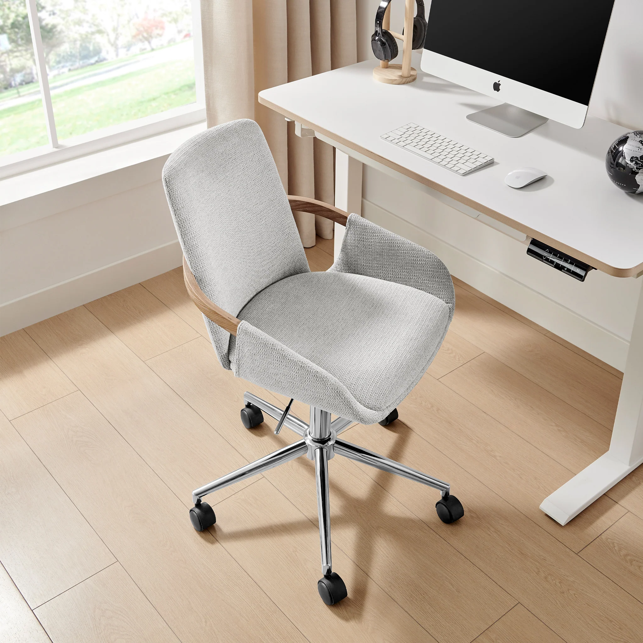 Koble Thea Upholstered Swivel Office Chair - Image 2