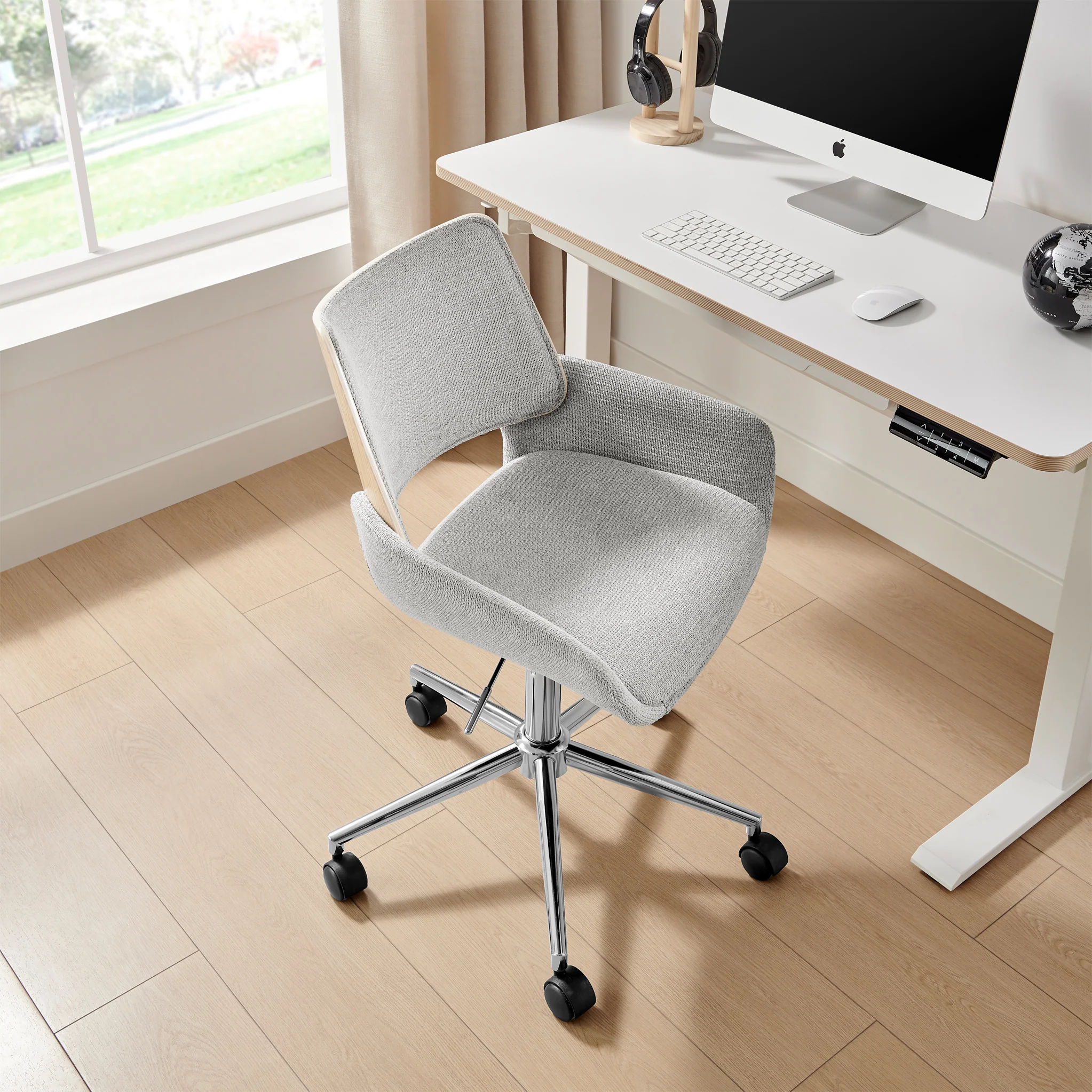 Koble Tove Upholstered Swivel Office Chair - Image 2