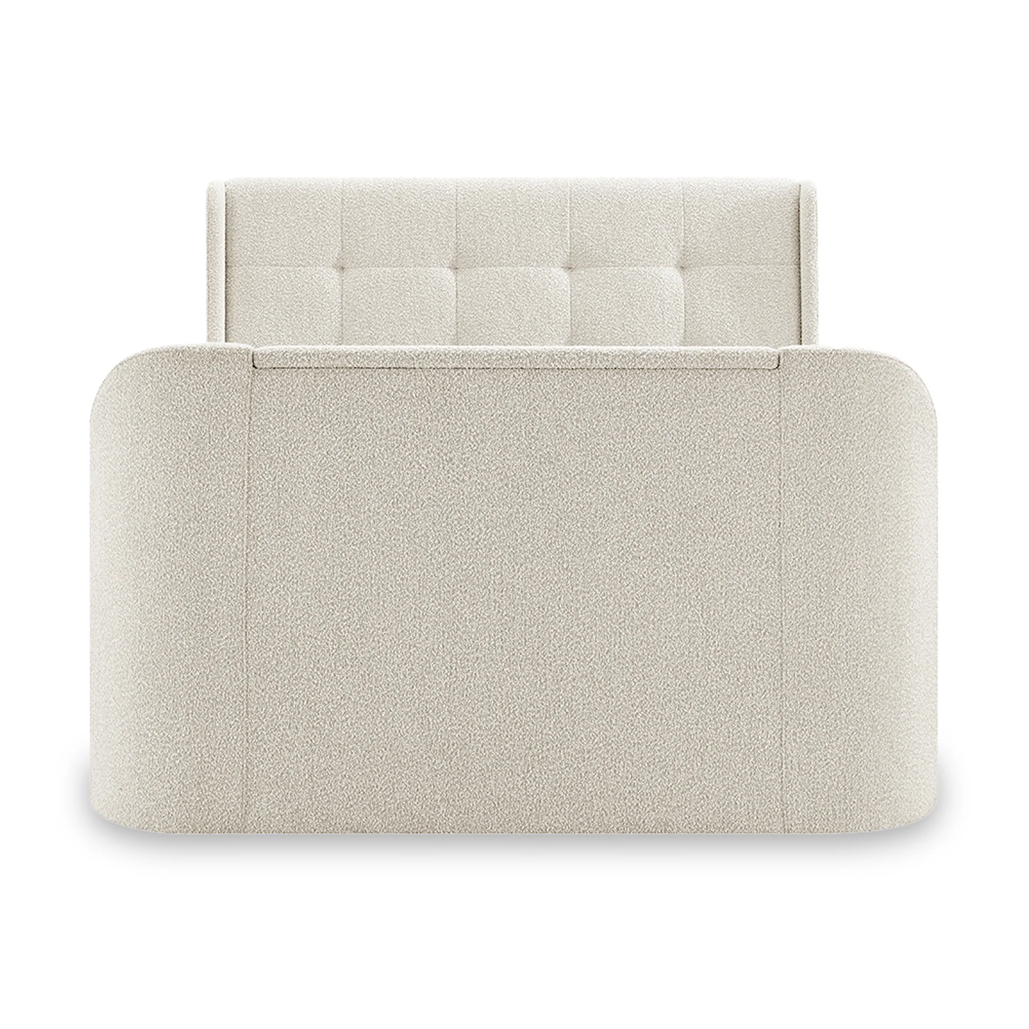 Koble Wafer Boucle Upholstered TV Bed - Image 6