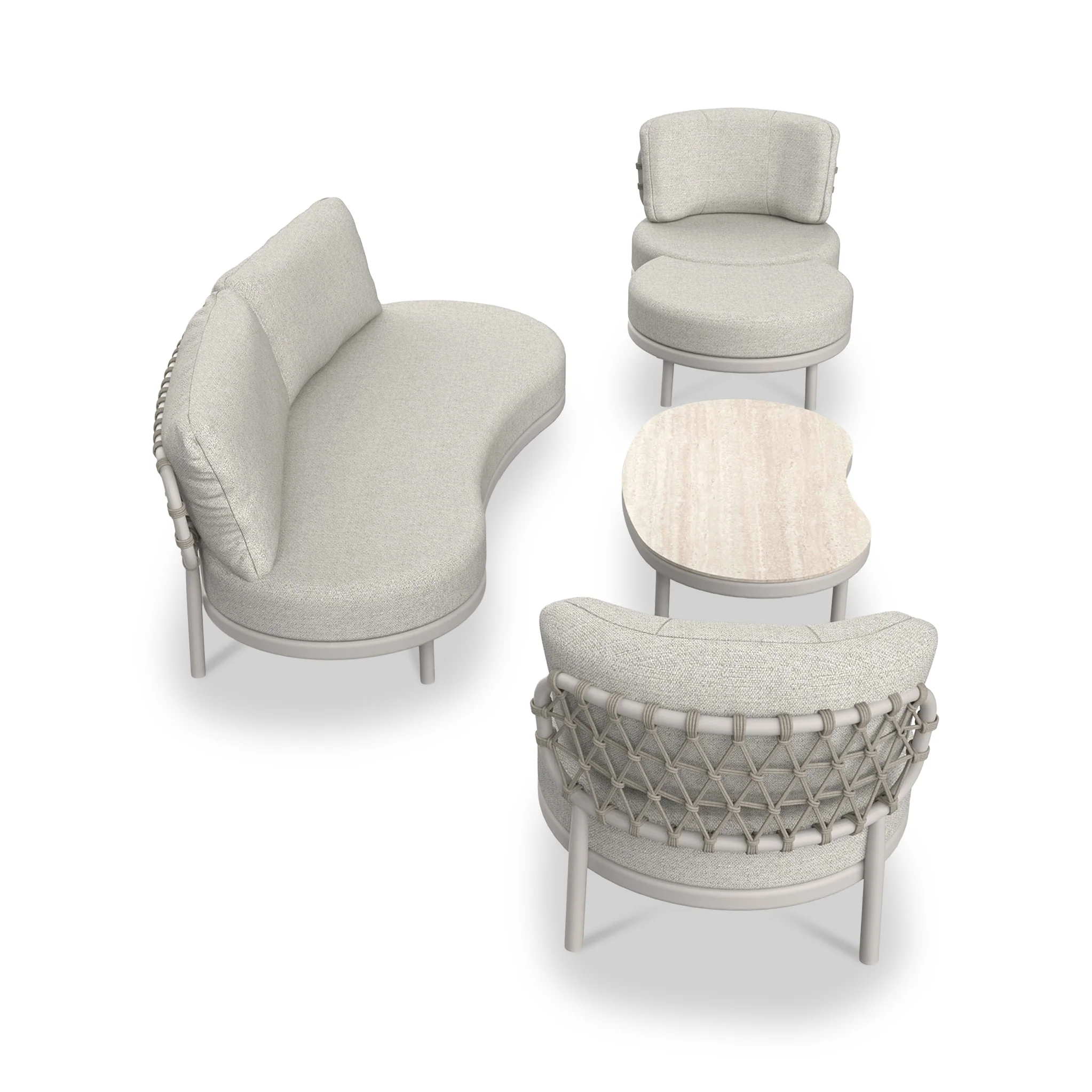 Koko 5 Seater Lounging Set - Image 7