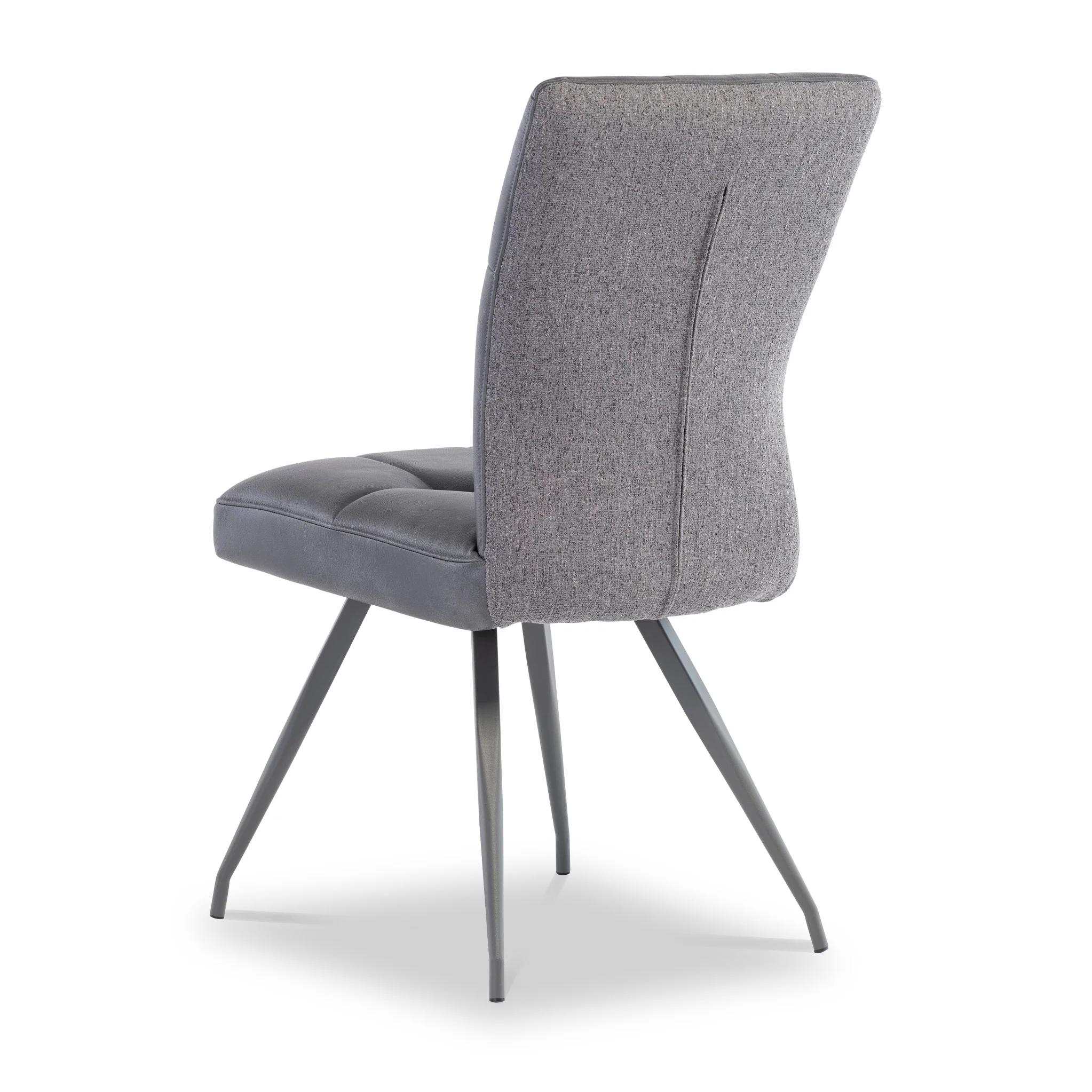 Kourt Grey Faux Leather Dining Chair - Image 2