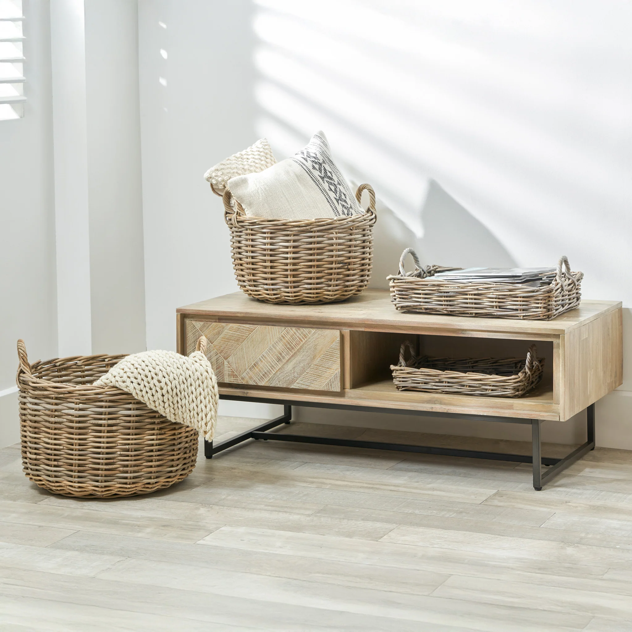 Kubu Basket Trays Set of 2 - Image 7