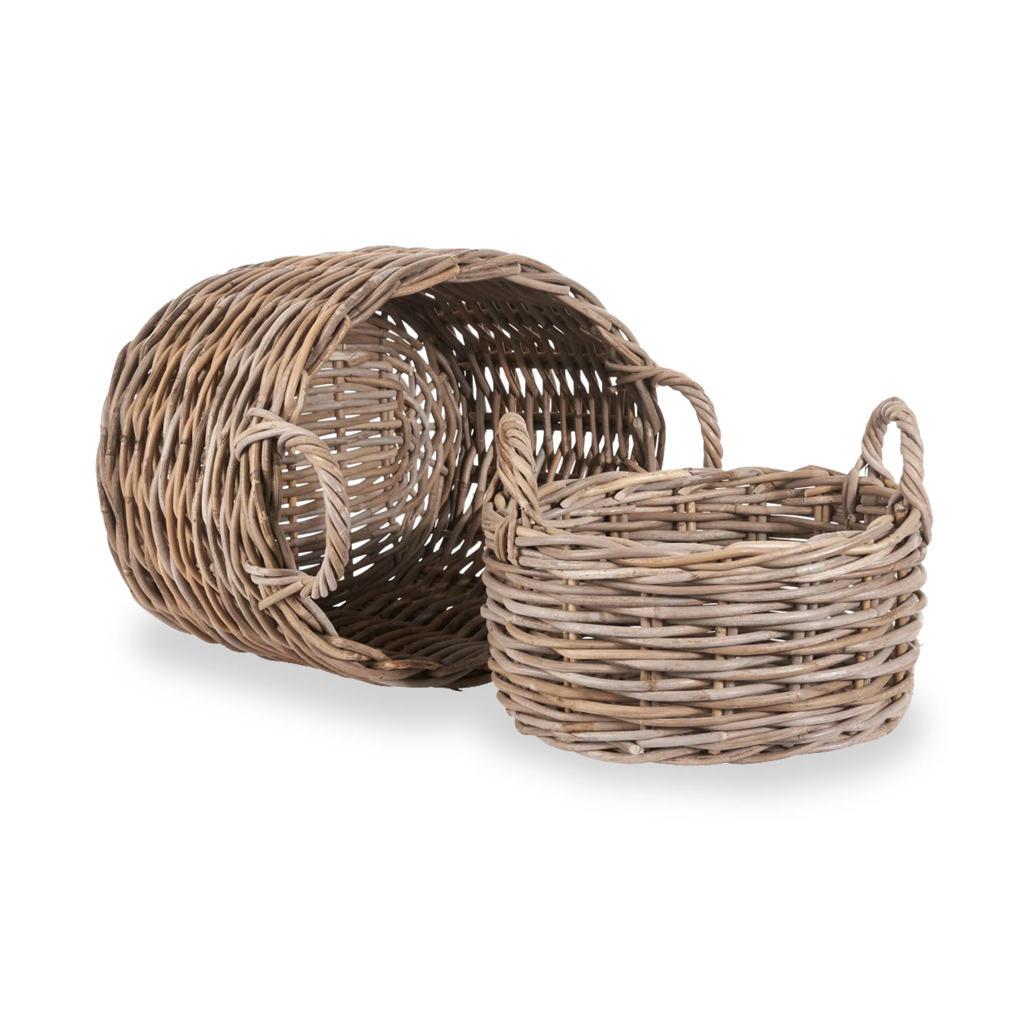 Kubu Oval Baskets Set of 2 - Image 3
