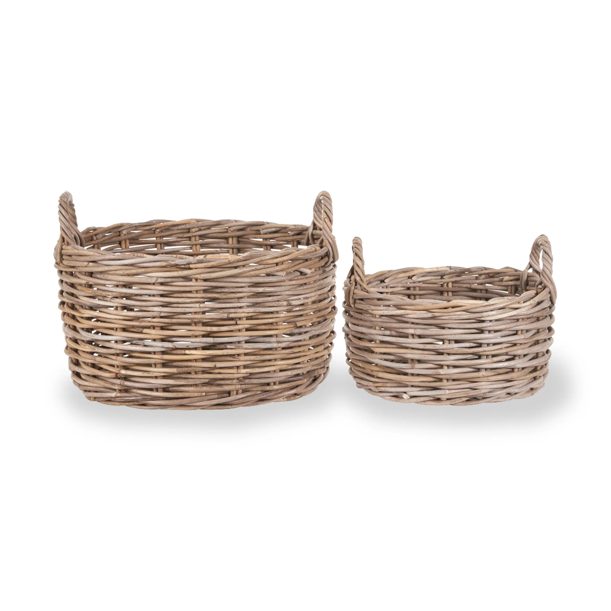 Kubu Oval Baskets Set of 2 - Image 6
