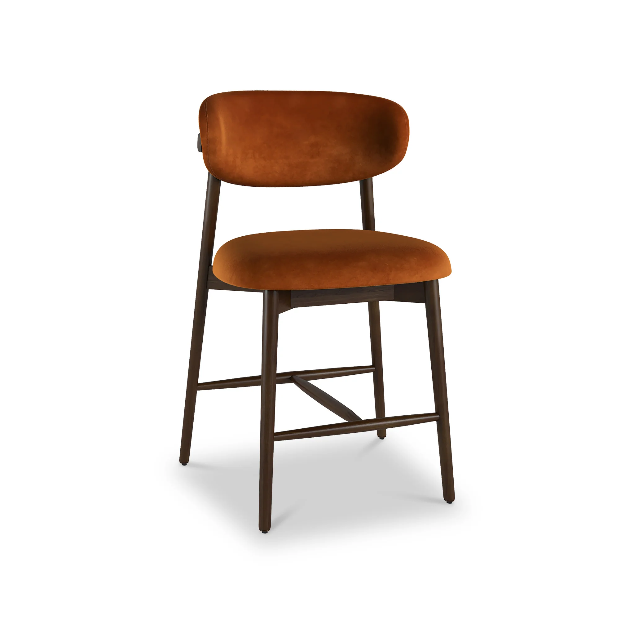 Labelle Velvet Bar Stool