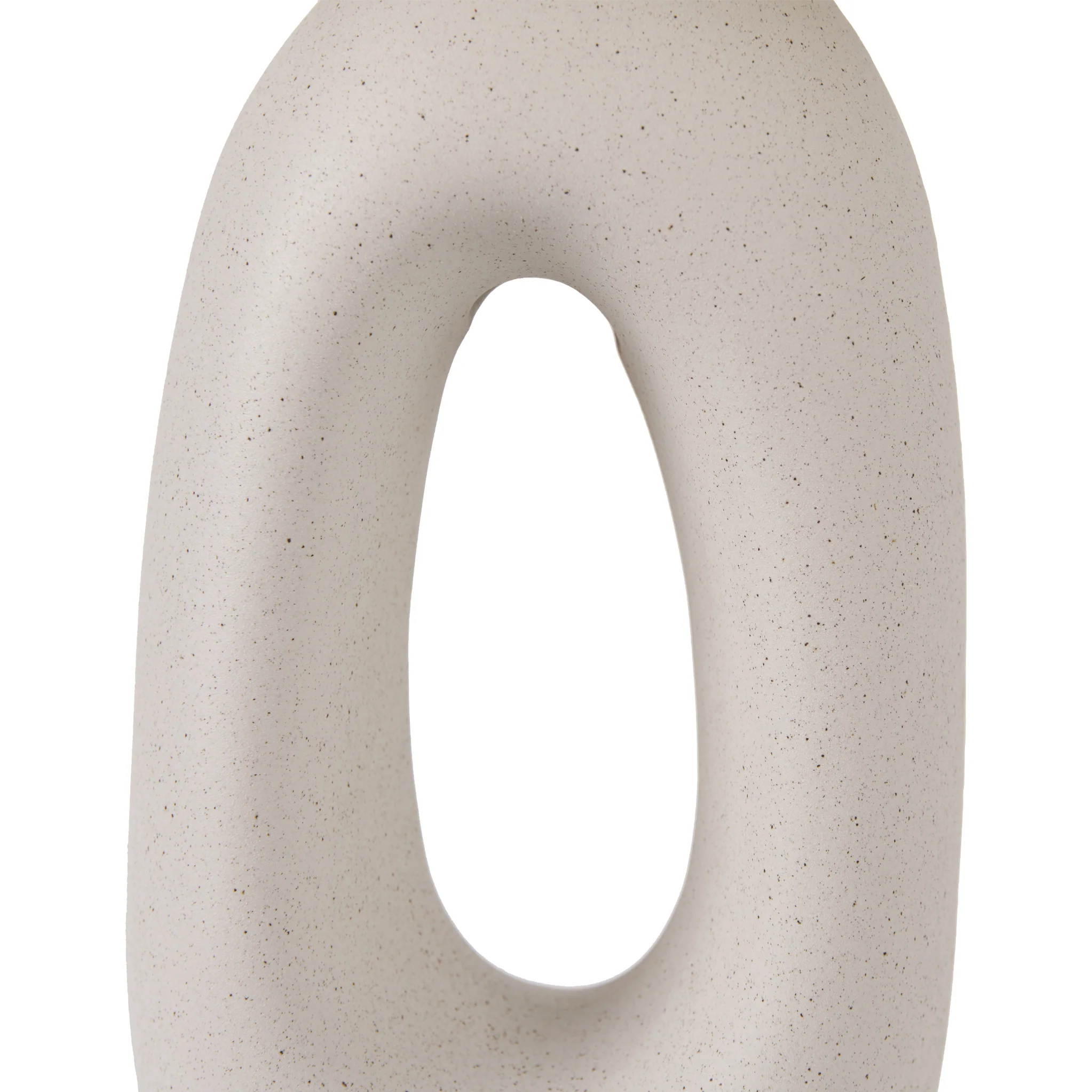 Laila Natural Organic Tall Ceramic Table Lamp - Image 5