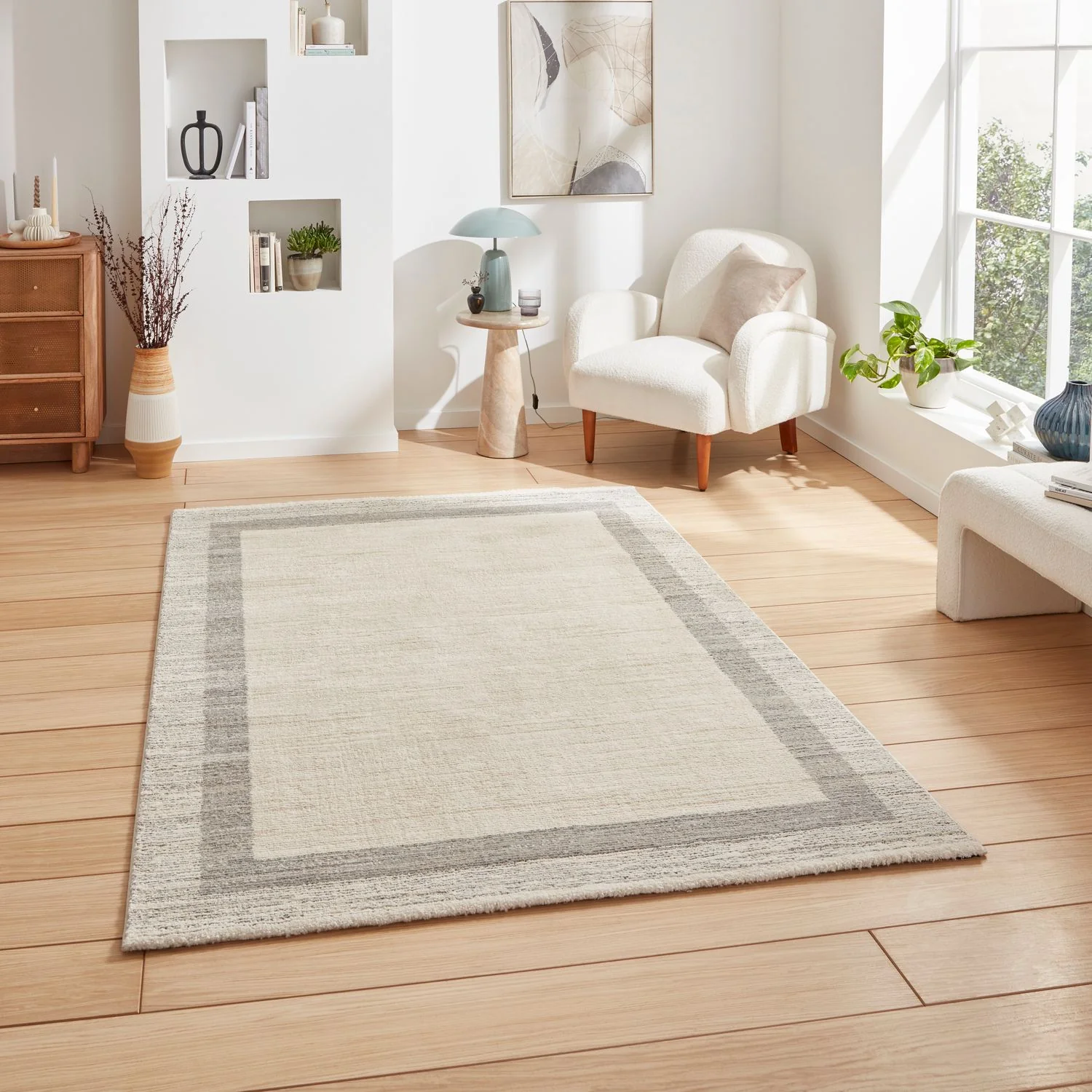 Lambart Textured Short Pile Rug - Image 2