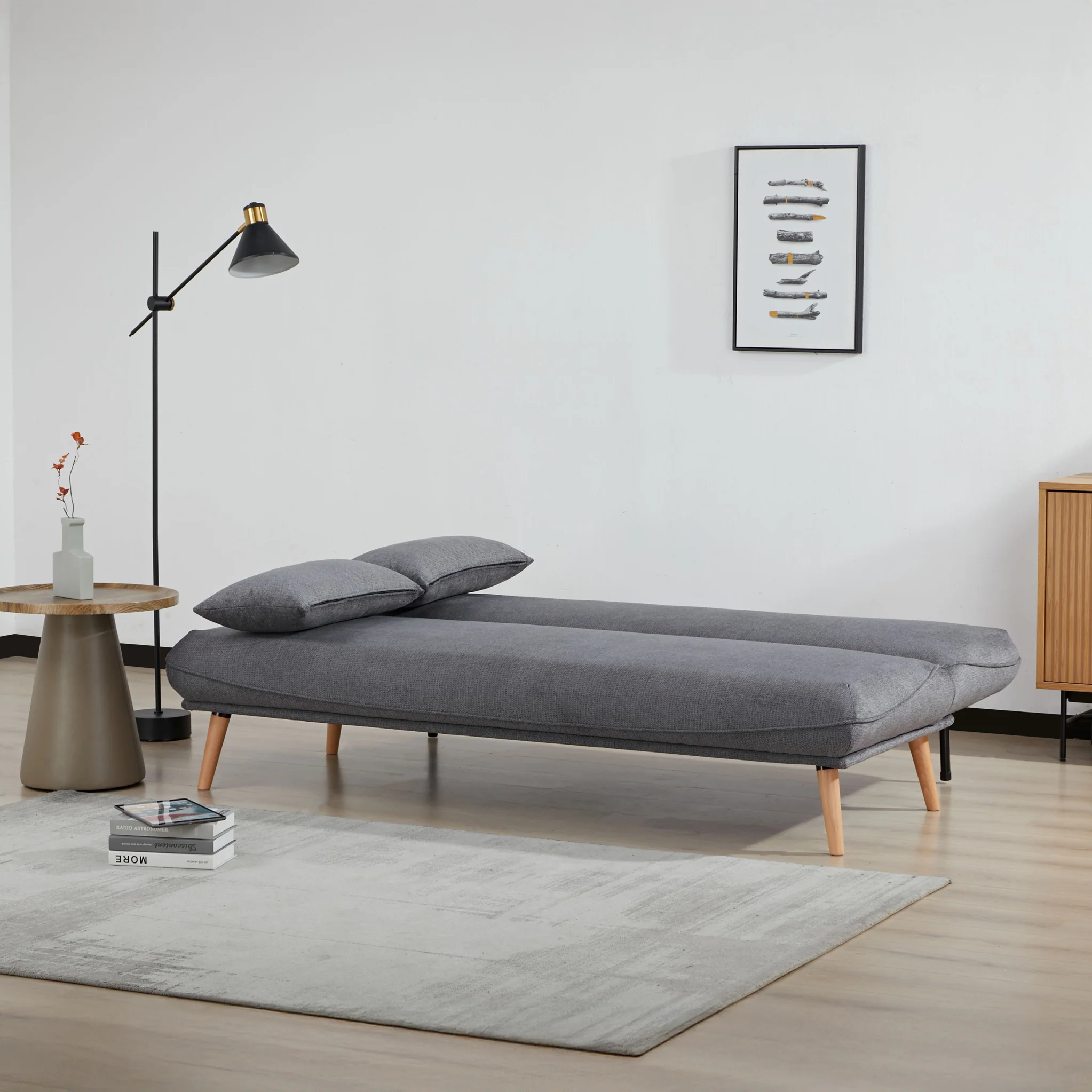 Lancell 3 Seater Clik-Clak Sofa Bed - Image 10
