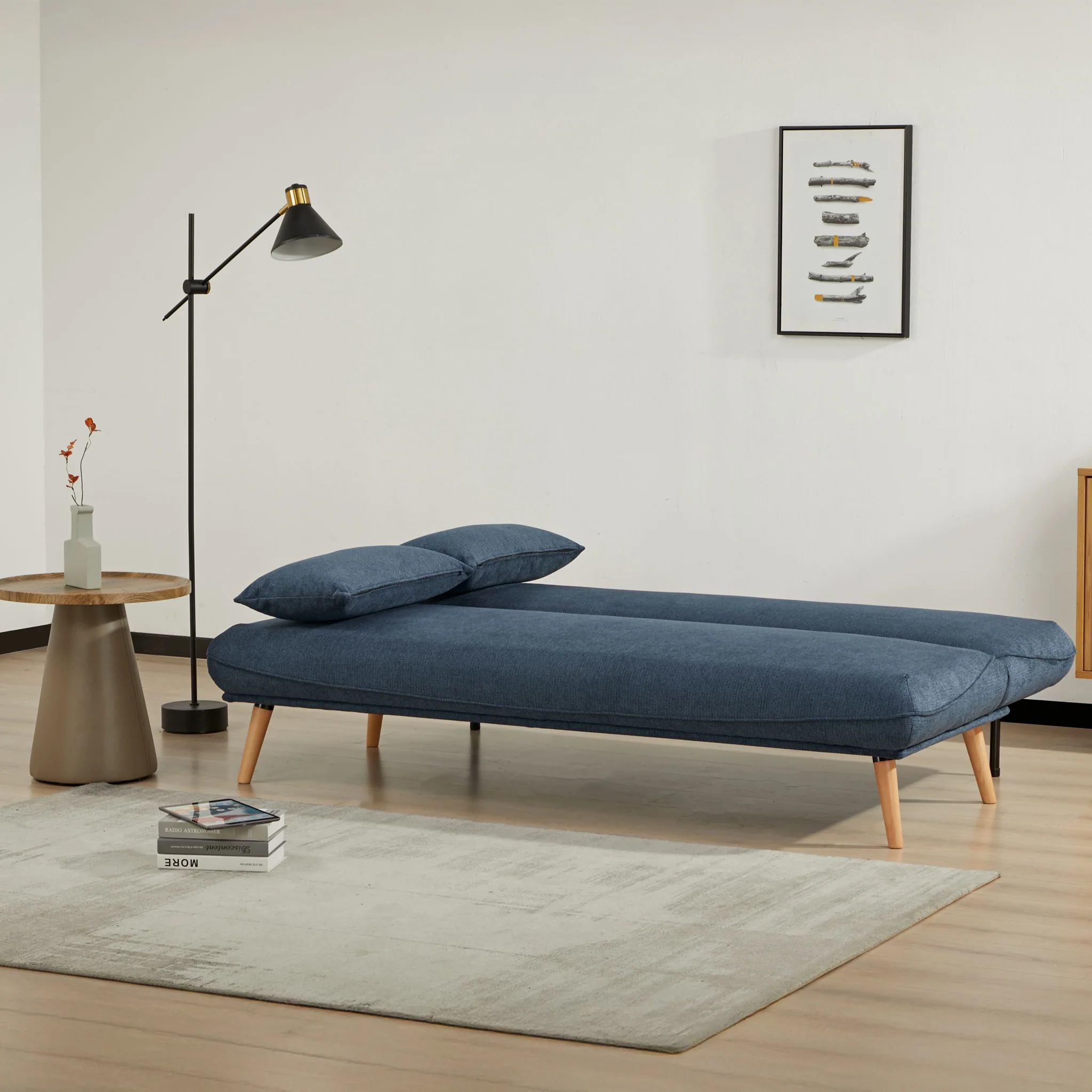 Lancell 3 Seater Clik-Clak Sofa Bed - Image 6