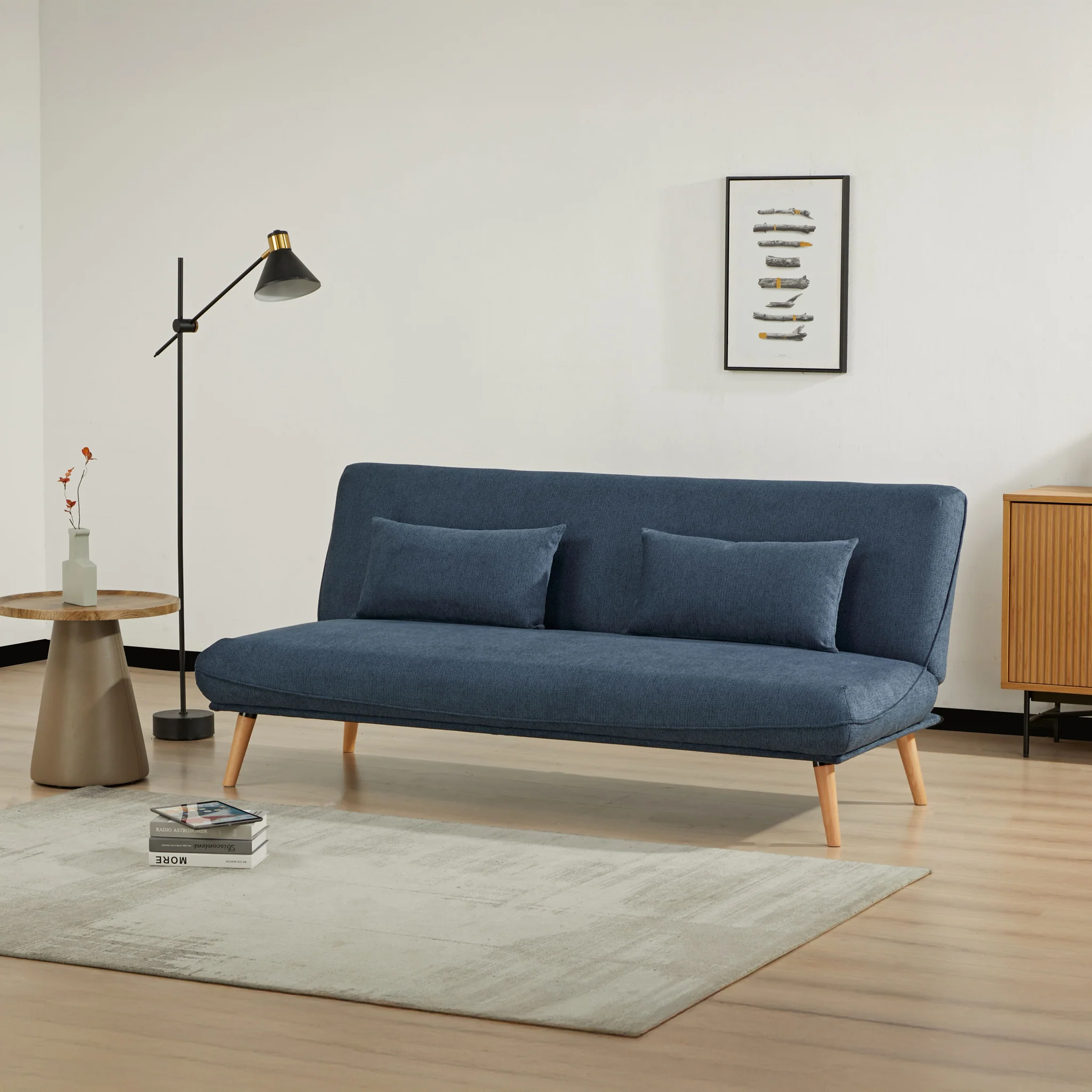 Lancell 3 Seater Clik-Clak Sofa Bed - Image 7