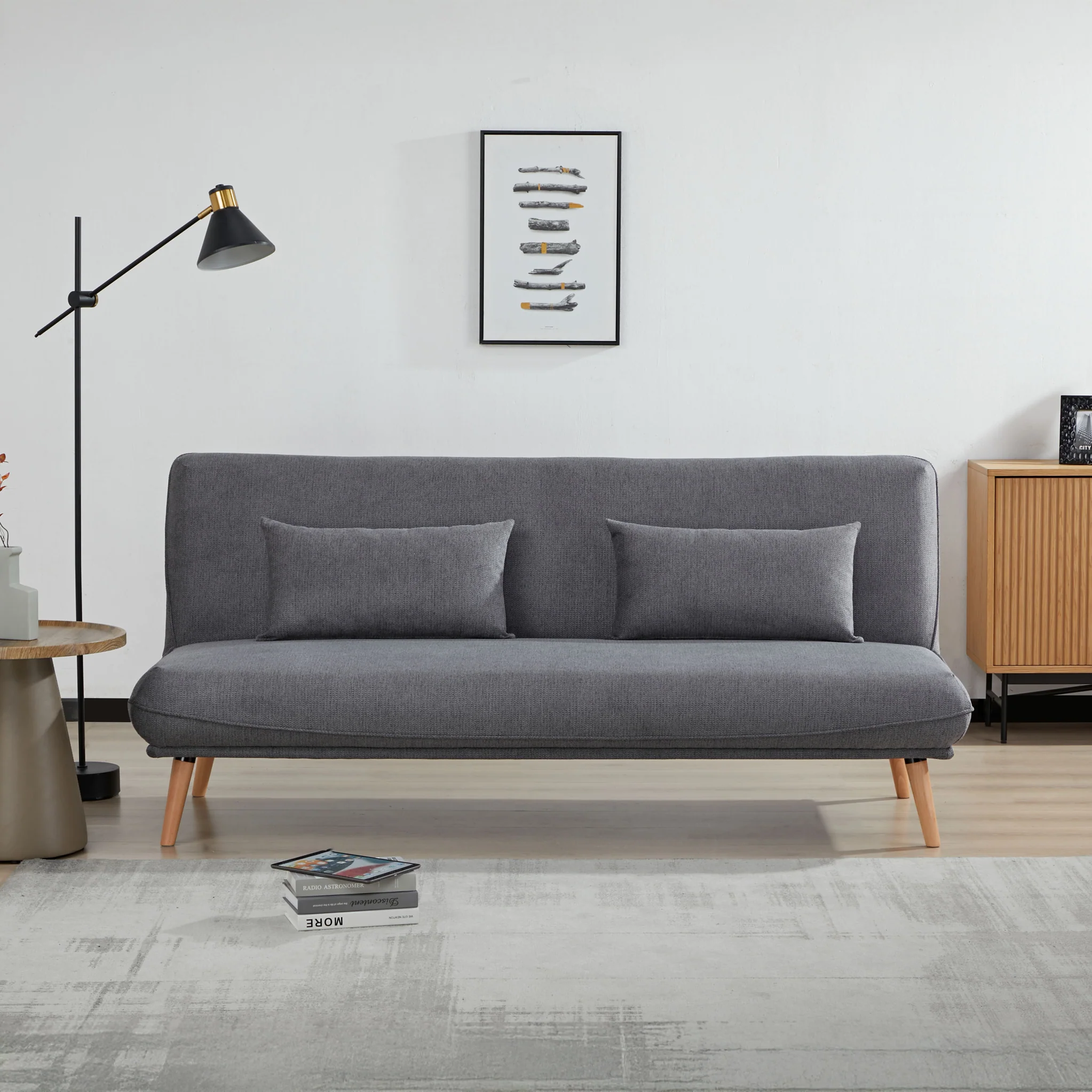 Lancell 3 Seater Clik-Clak Sofa Bed - Image 9