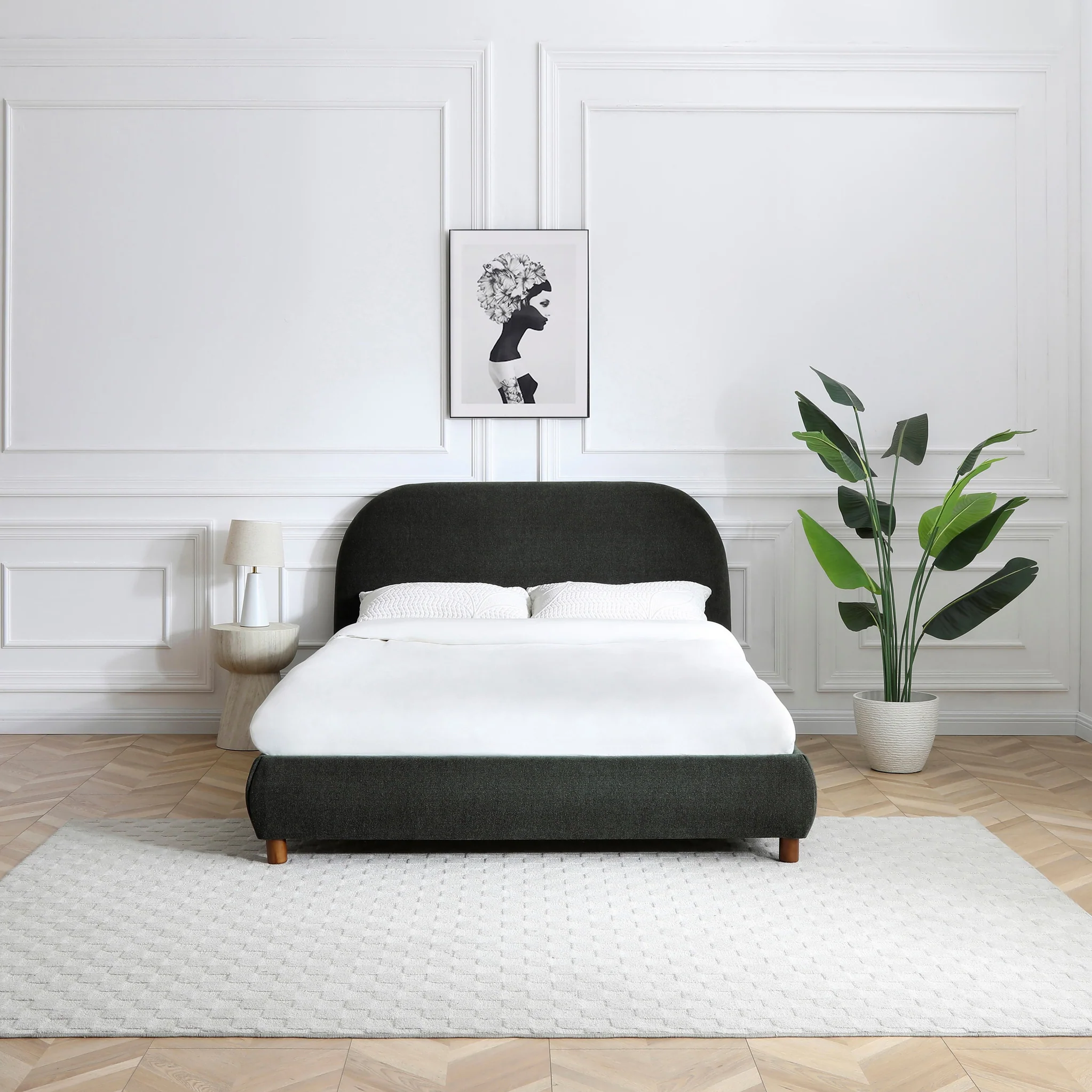 Langford Upholstered Bed Frame - Image 10