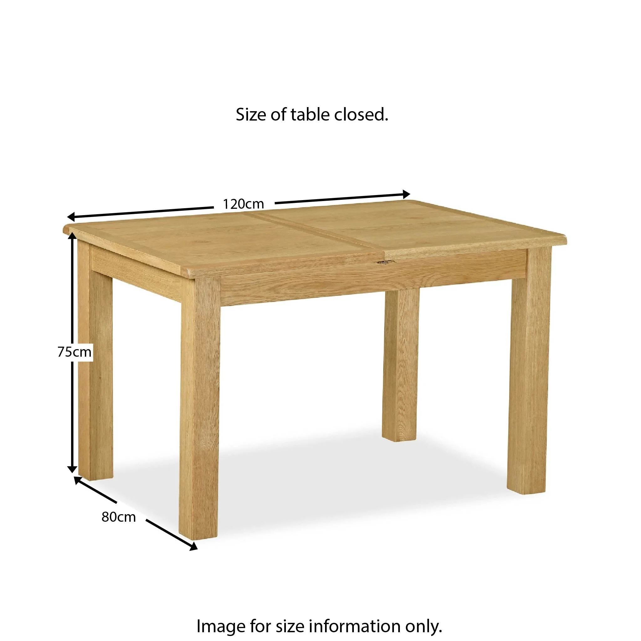 Lanner Oak Compact Extending Dining Table - Image 11