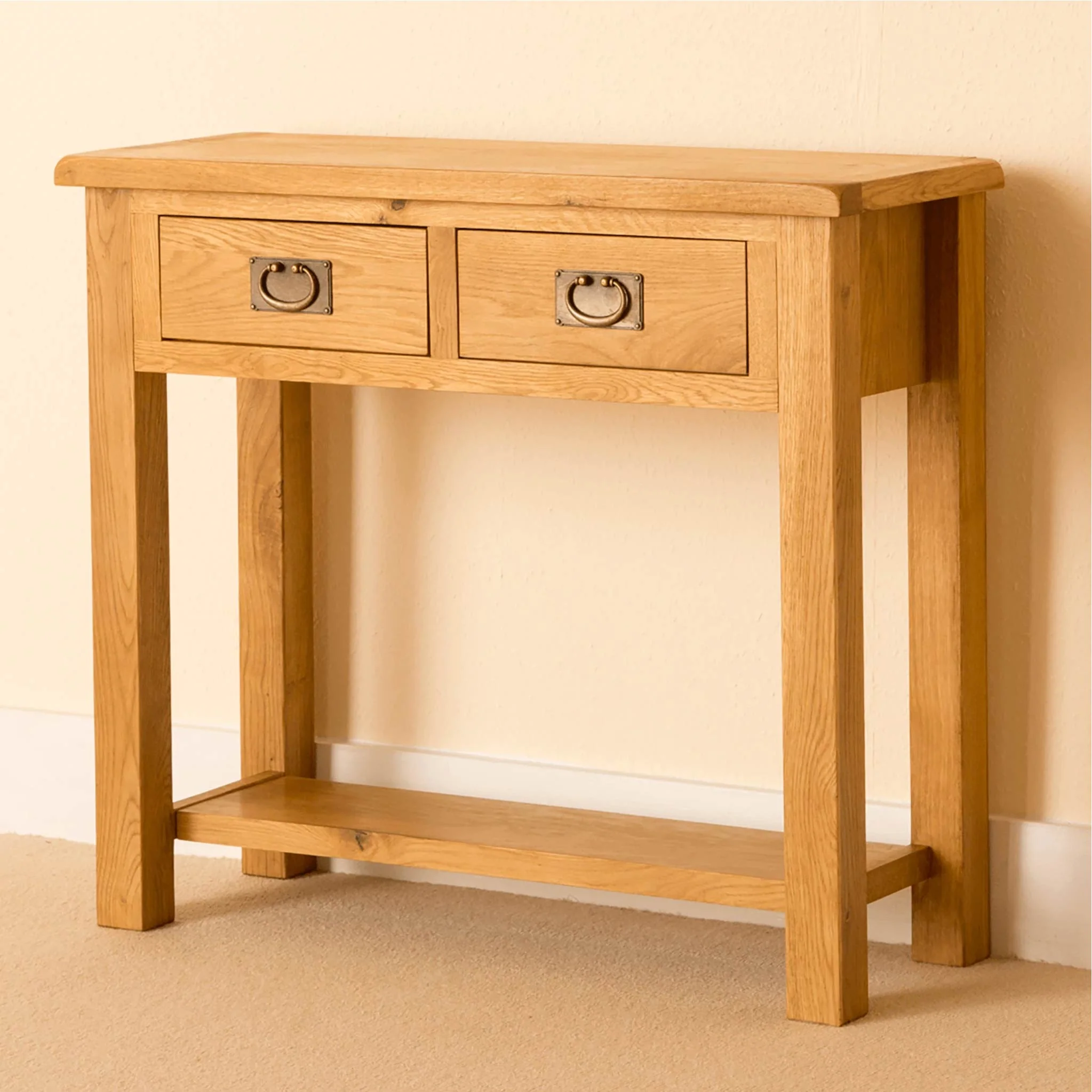 Lanner Oak Console Table - Image 3