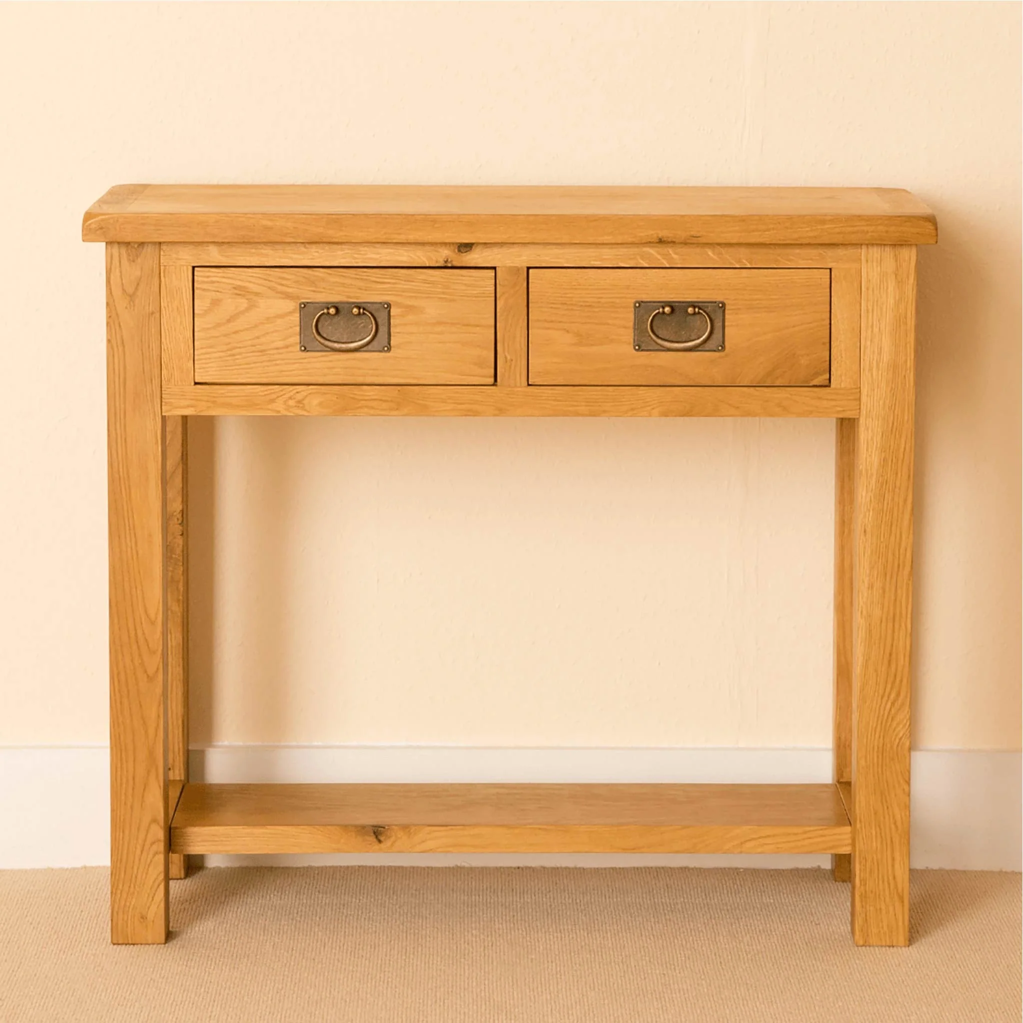 Lanner Oak Console Table - Image 4