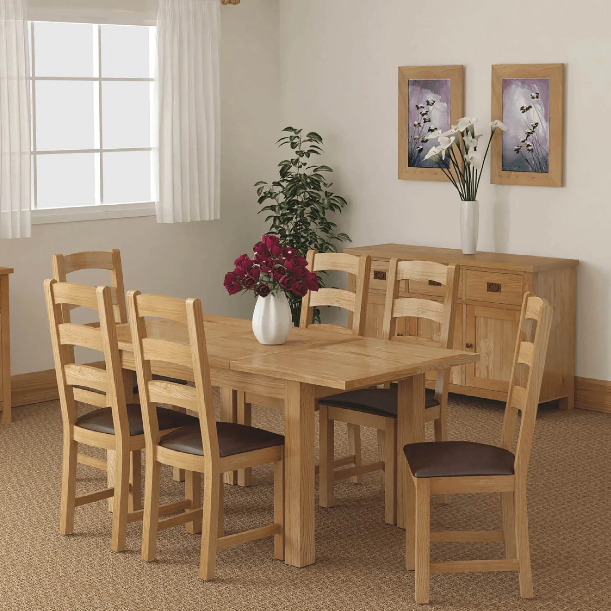 Lanner Oak Dining Chair - Image 2