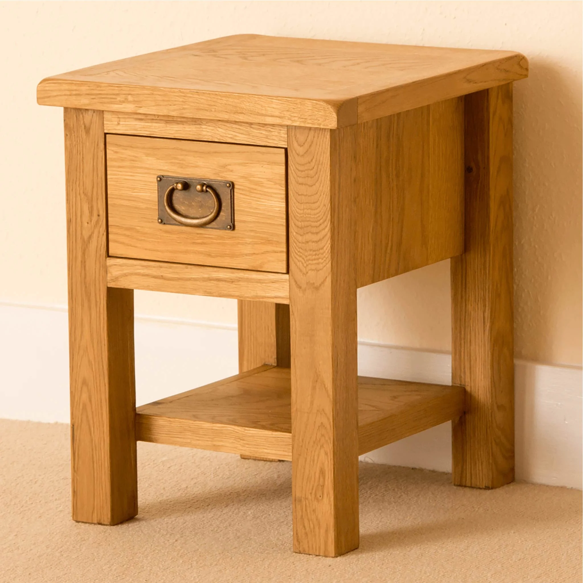 Lanner Oak Lamp Table - Image 2