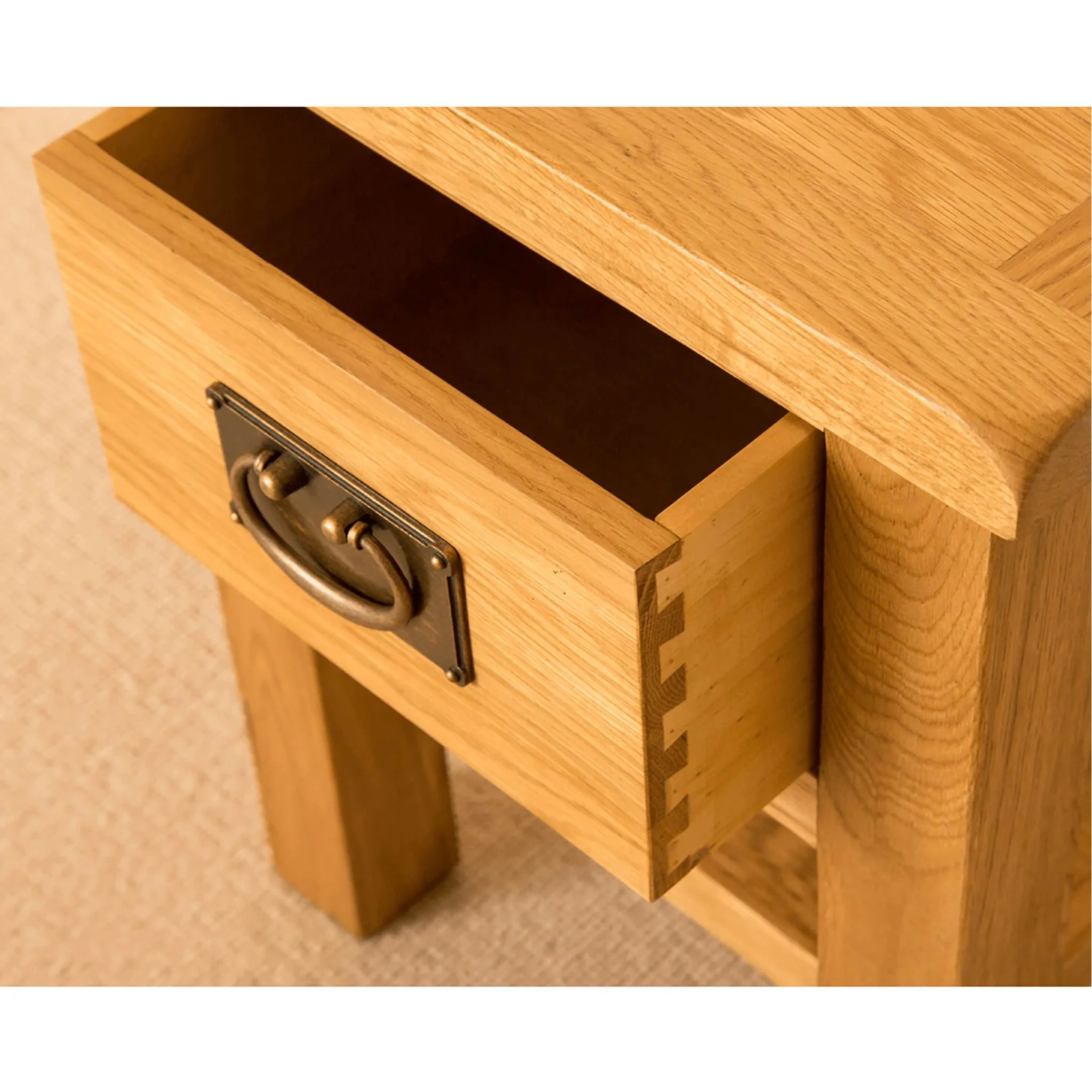 Lanner Oak Lamp Table - Image 5