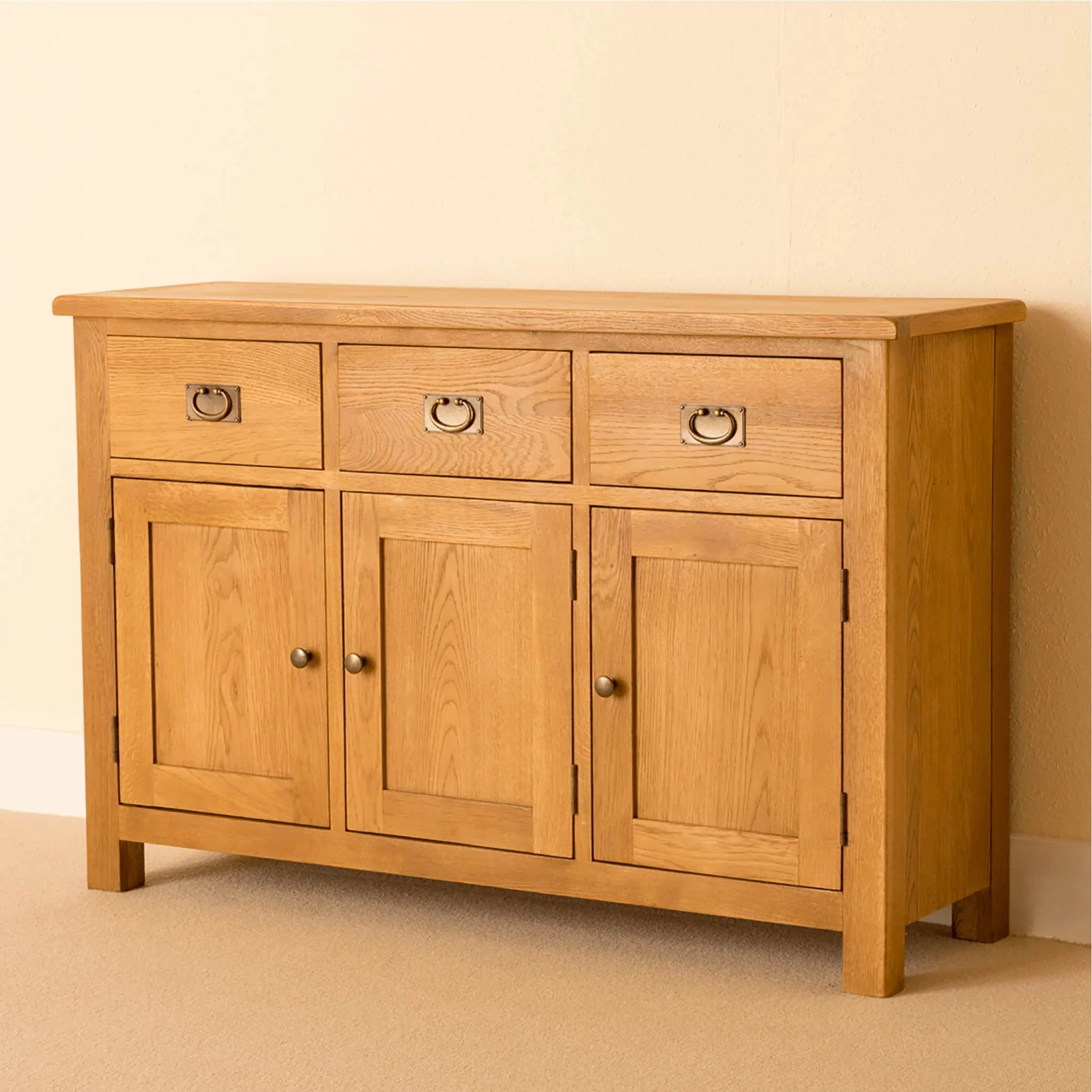 Lanner Oak Large Sideboard - Image 3