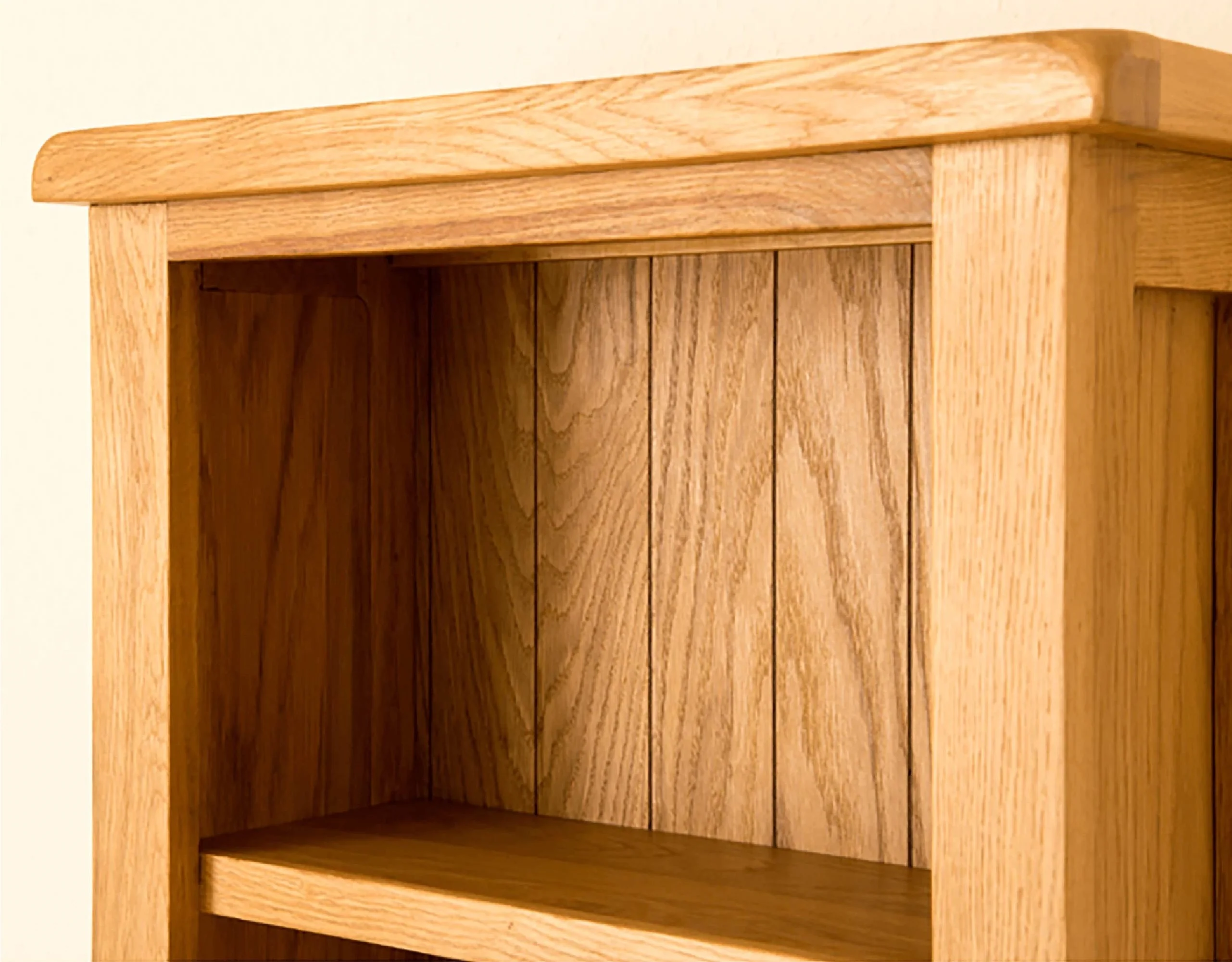 Lanner Oak Narrow Bookcase - Image 4