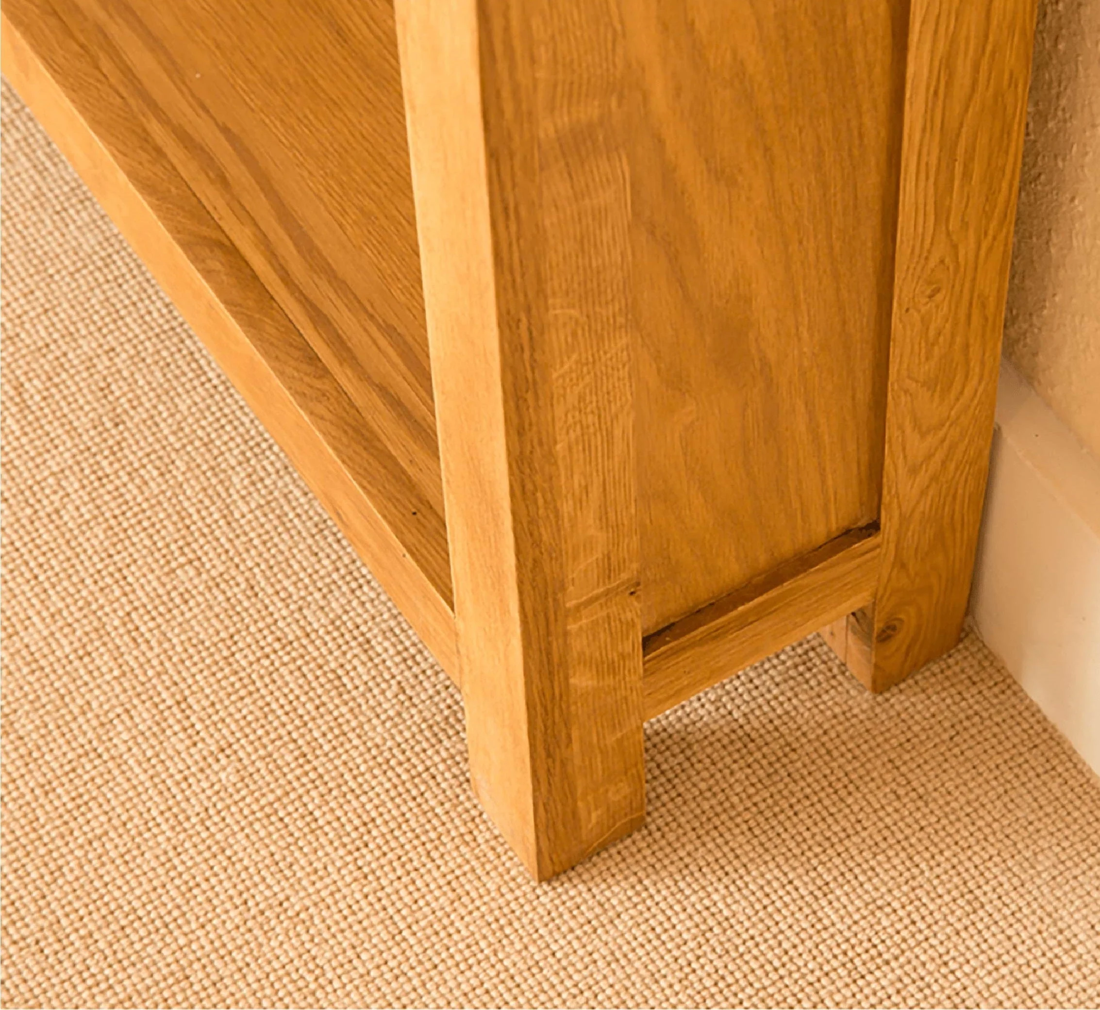 Lanner Oak Narrow Bookcase - Image 5