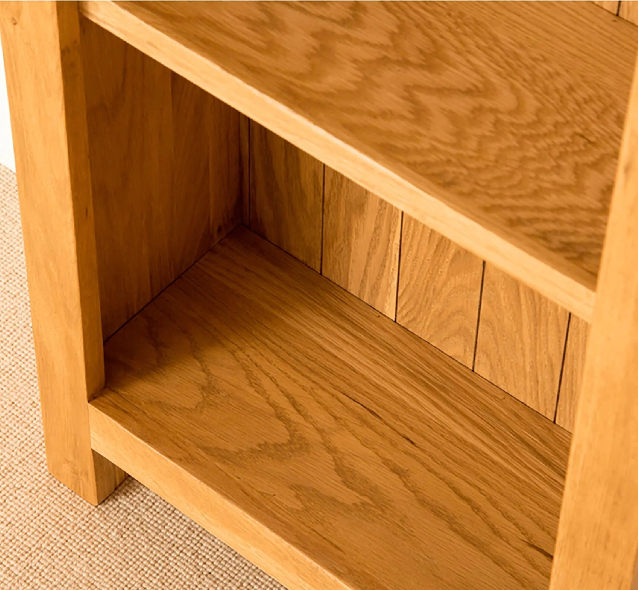 Lanner Oak Narrow Bookcase - Image 7