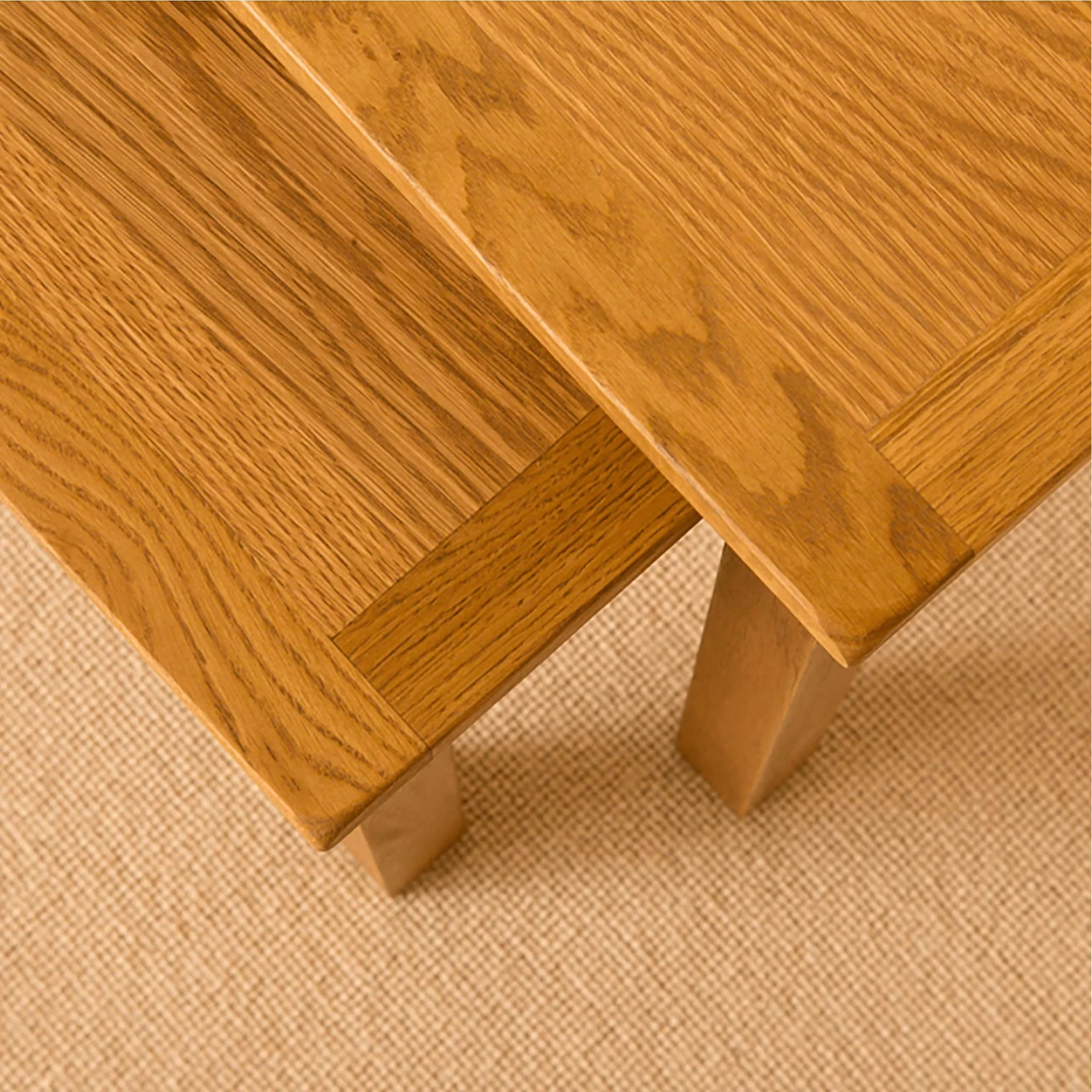 Lanner Oak Nest of Tables - Image 6