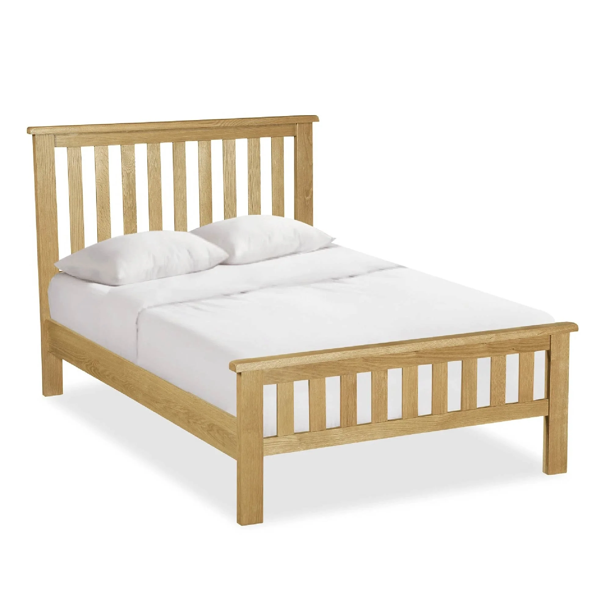 Lanner Oak Bed Frame - Image 2