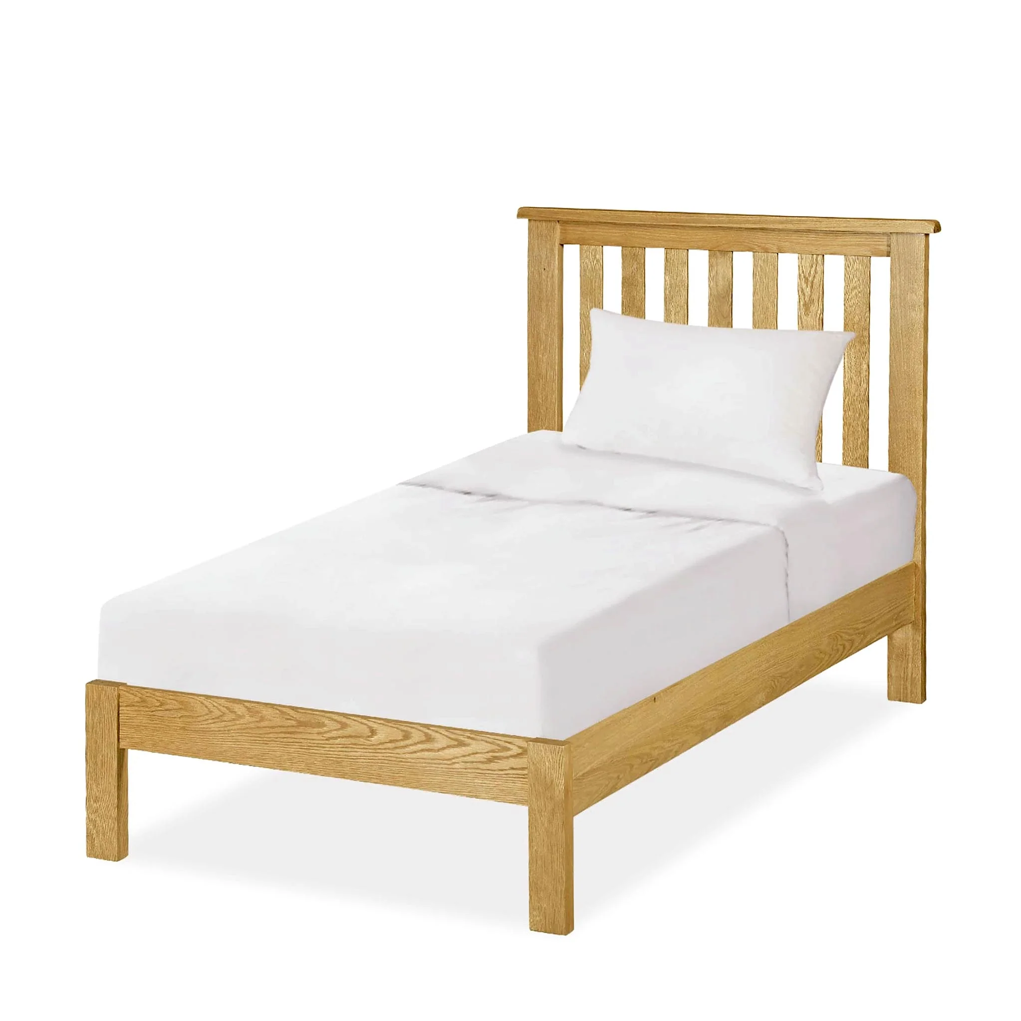 Lanner Oak Bed Frame - Image 3