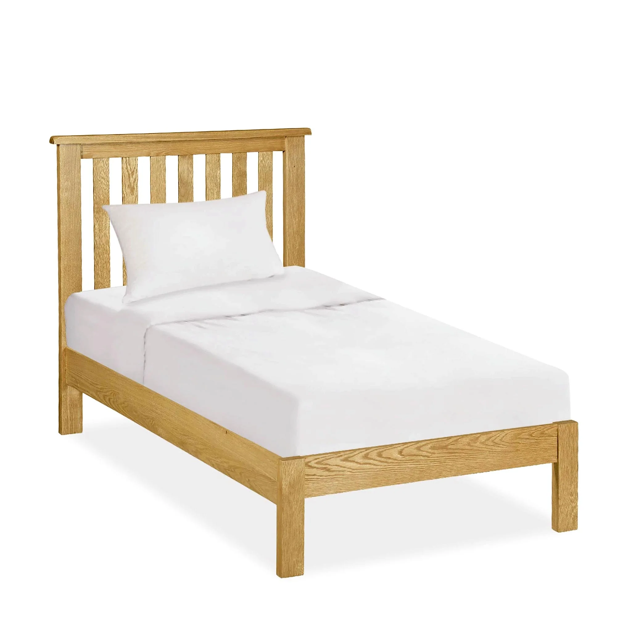 Lanner Oak Bed Frame - Image 4