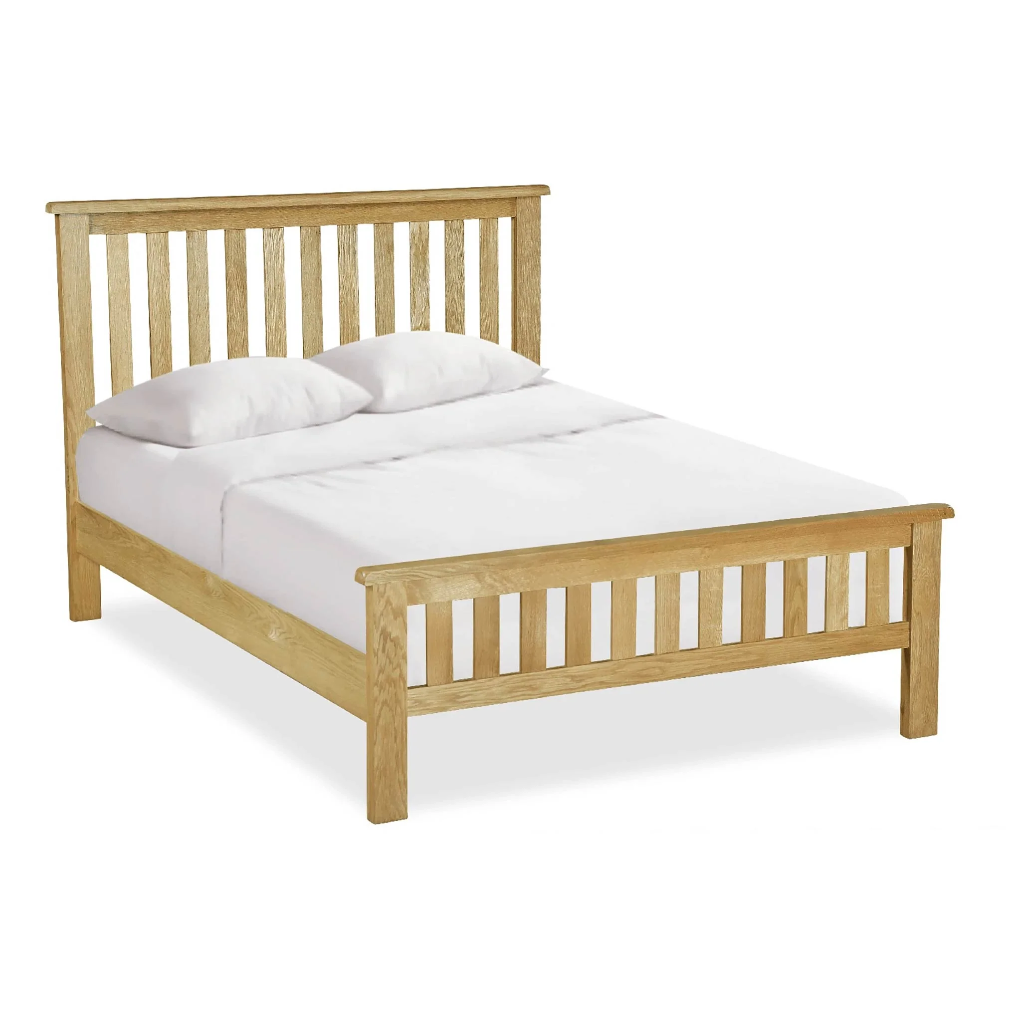 Lanner Oak Bed Frame - Image 7