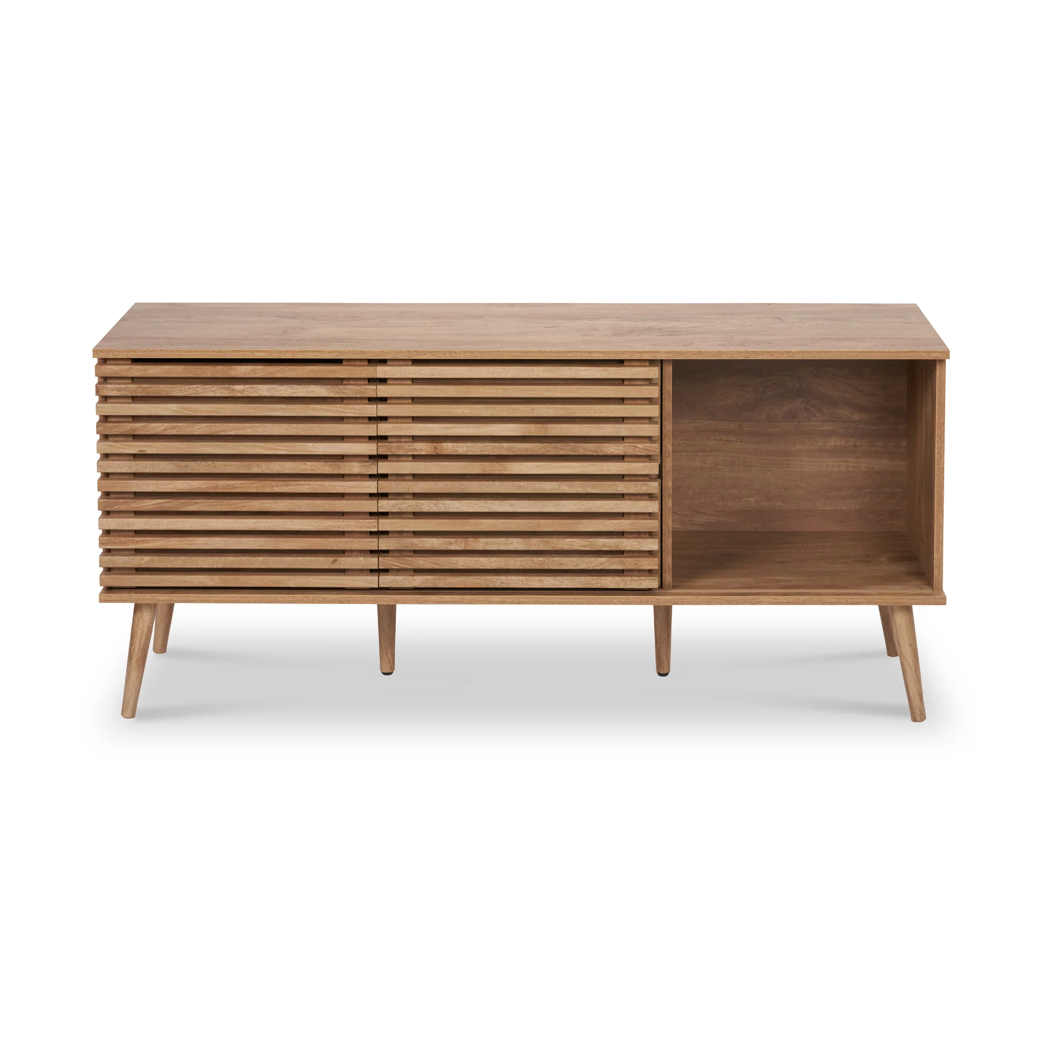 Larvik Slatted Eucalyptus Sideboard - Image 4