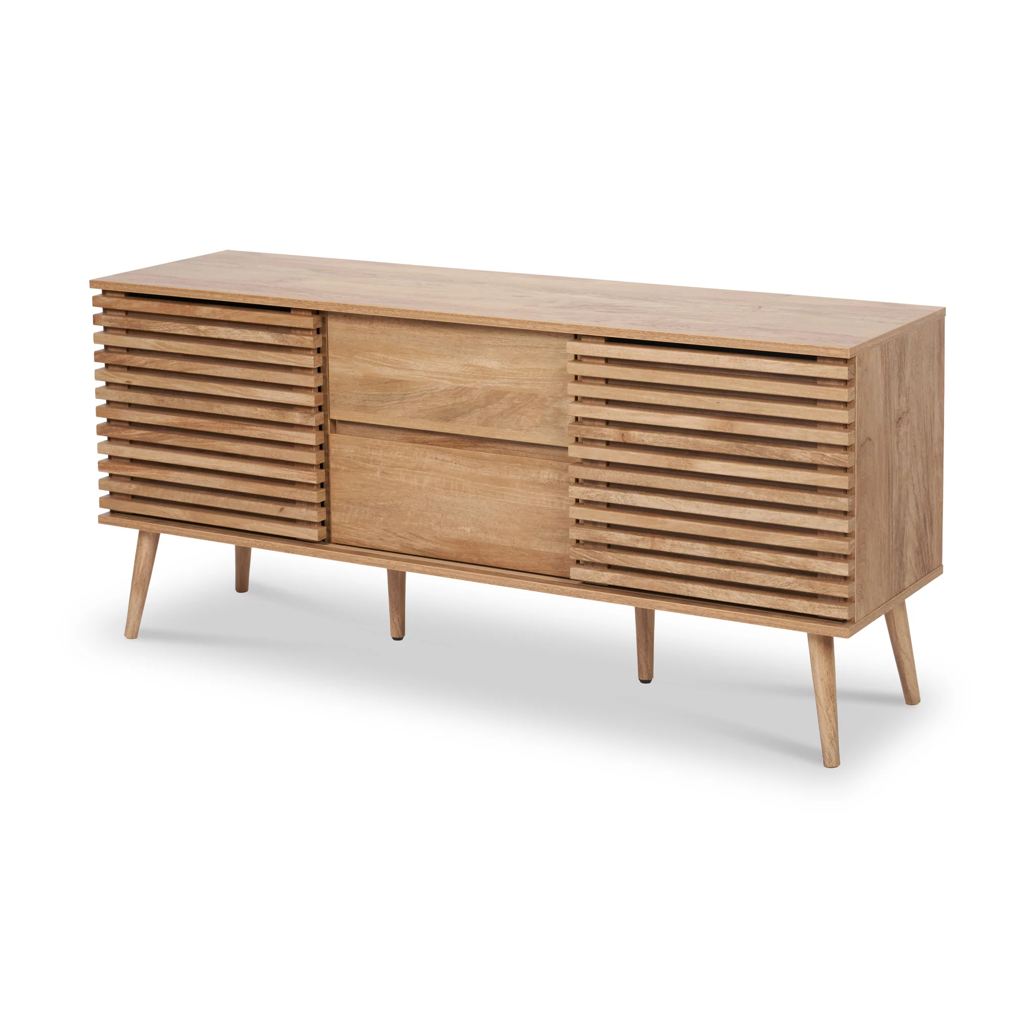 Larvik Slatted Eucalyptus Sideboard - Image 7