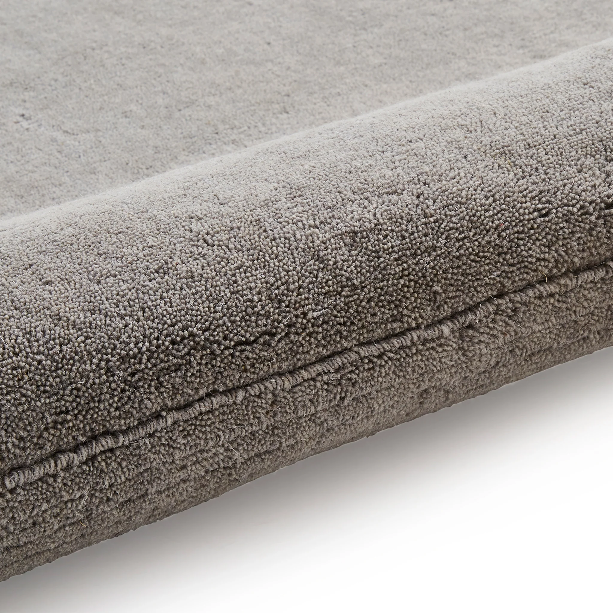 Lauder Plain Wool Border Rug - Image 17