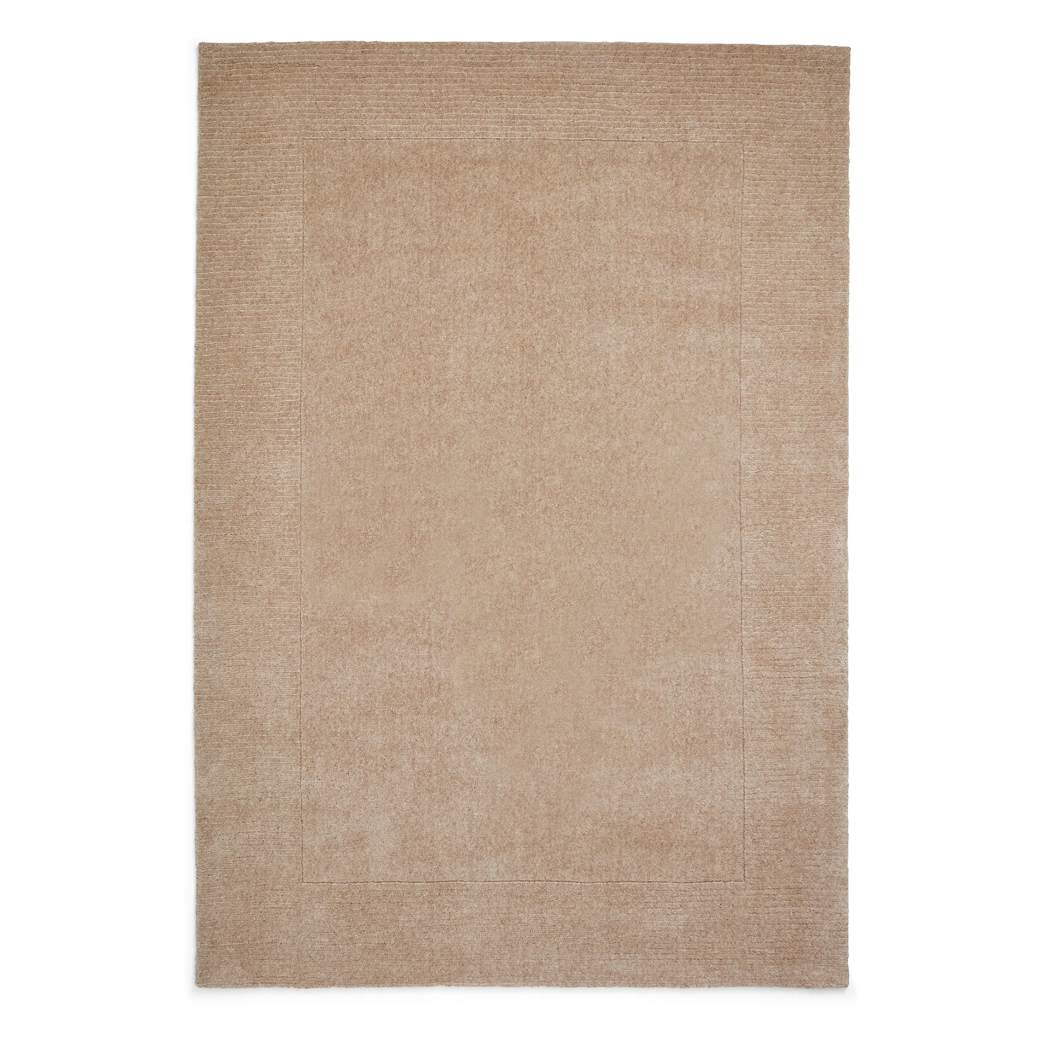 Lauder Plain Wool Border Rug - Image 19