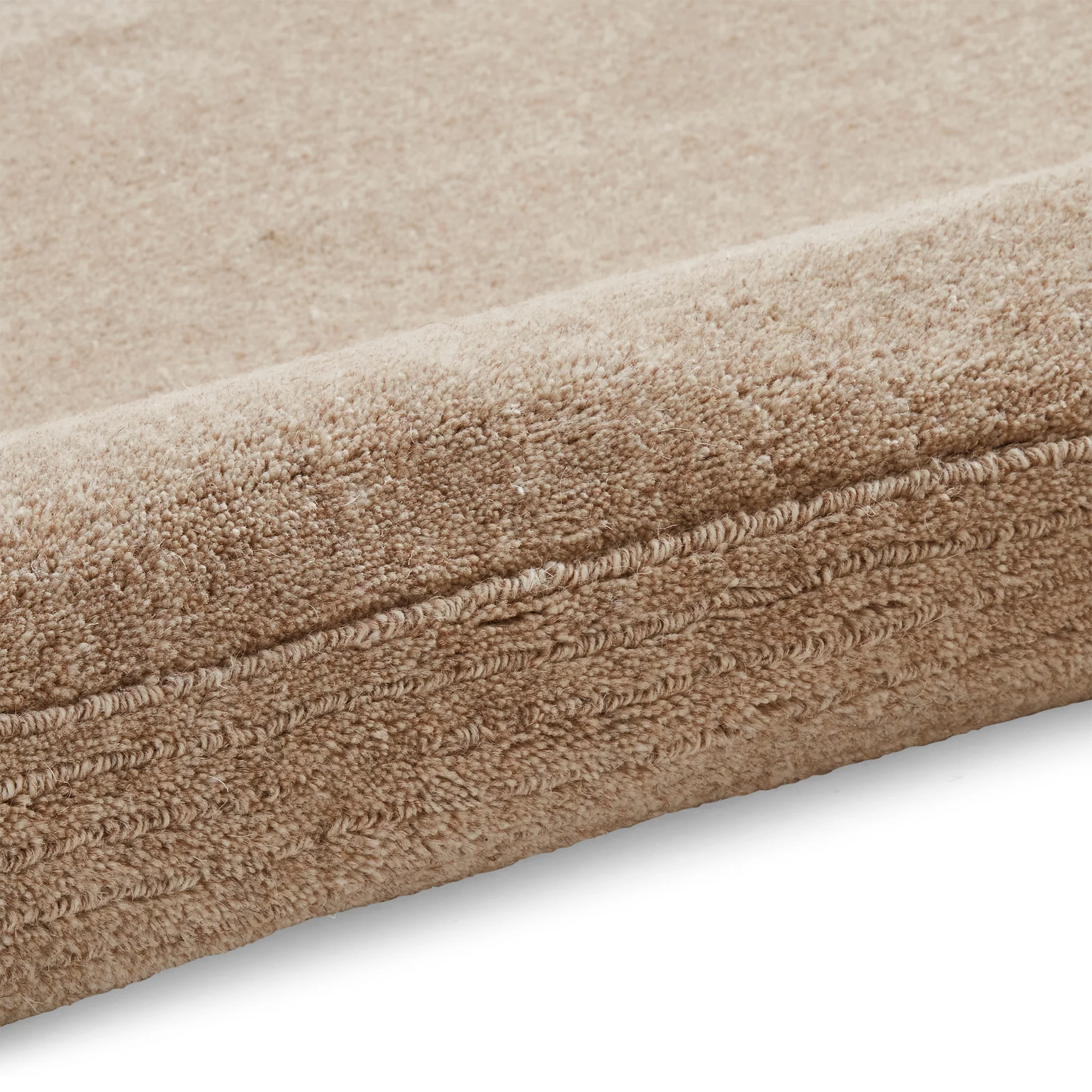 Lauder Plain Wool Border Rug - Image 26