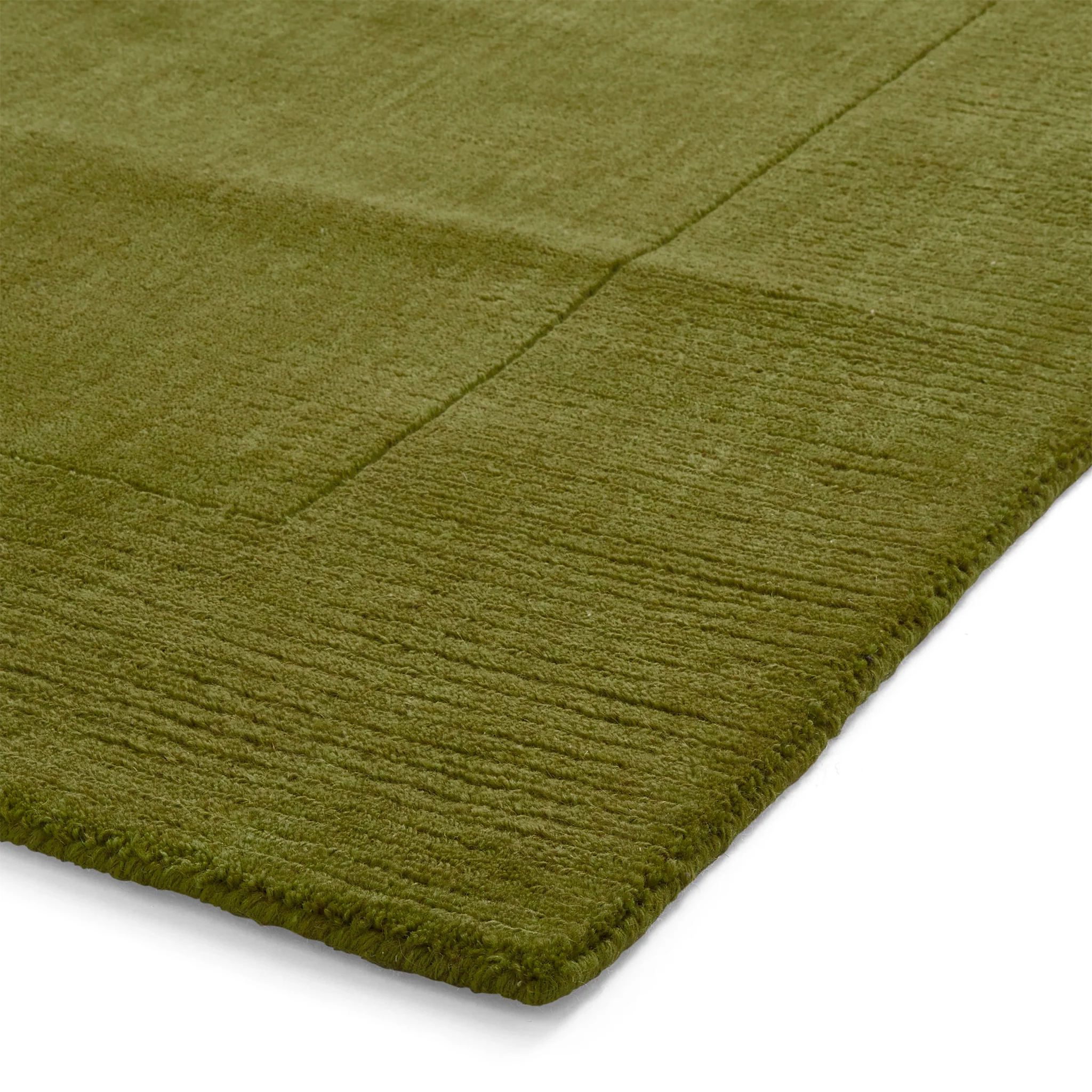 Lauder Plain Wool Border Rug - Image 5
