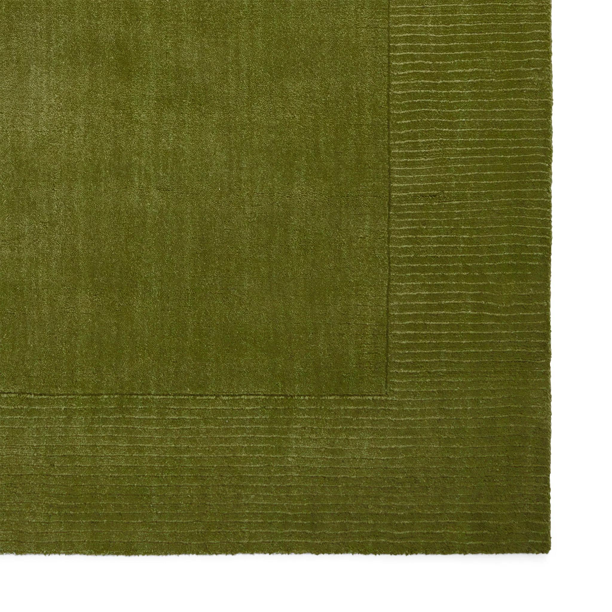 Lauder Plain Wool Border Rug - Image 6