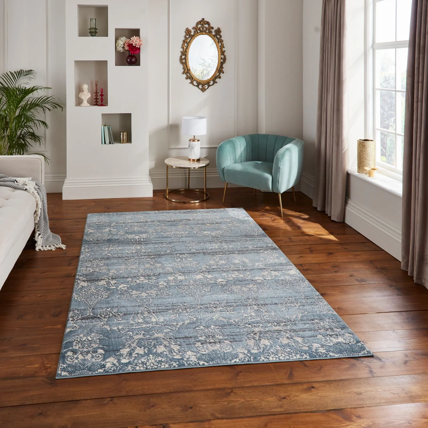 Laurence Llewelyn-Bowen Imperial Metallic Rug - Image 38