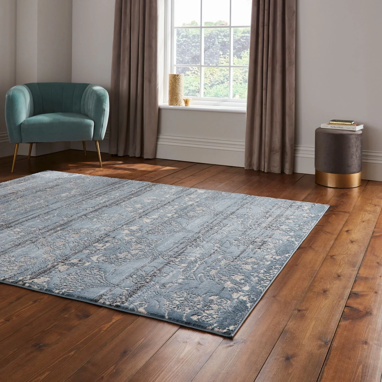 Laurence Llewelyn-Bowen Imperial Metallic Rug - Image 39