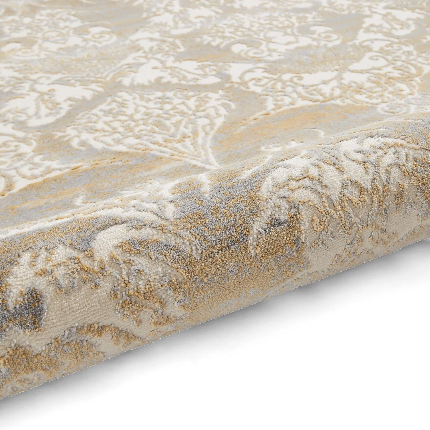Laurence Llewelyn-Bowen Ornate Metallic Rug - Image 18
