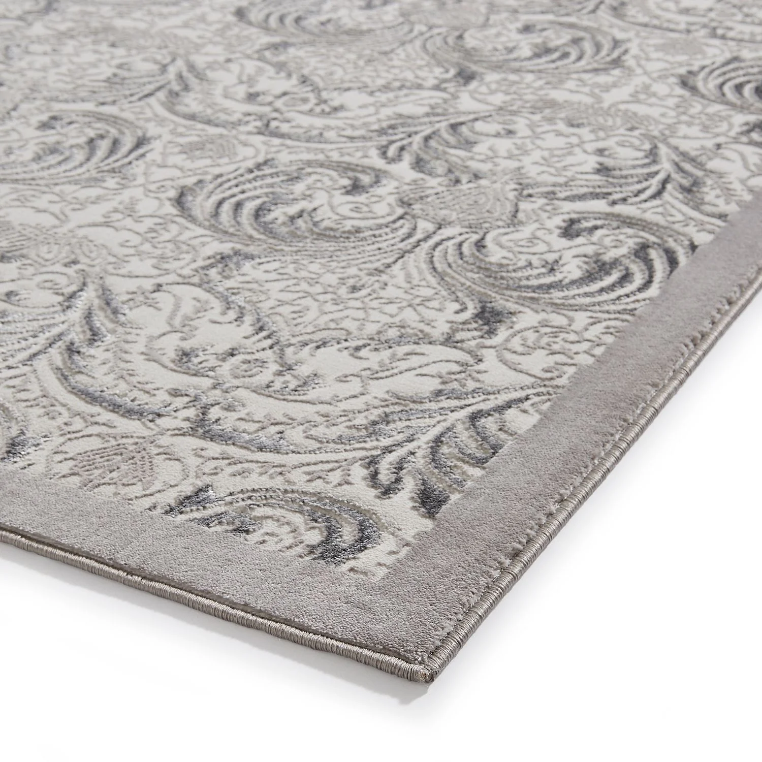 Laurence Llewelyn-Bowen Ornate Metallic Rug - Image 35