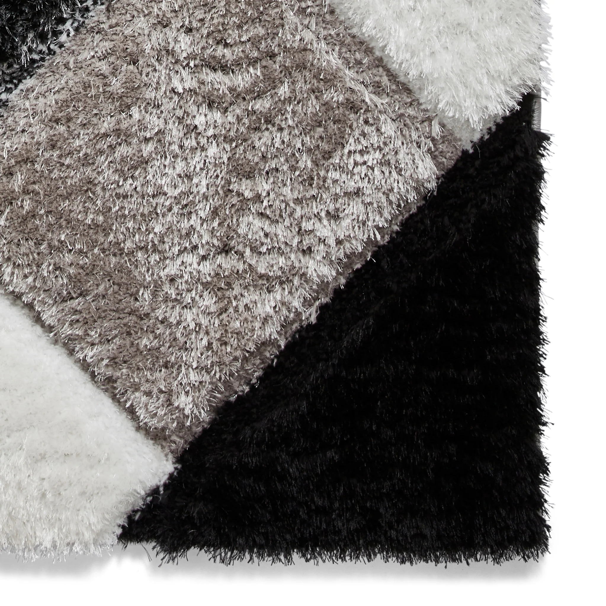 Lennox Geometric Shaggy Rug - Image 14