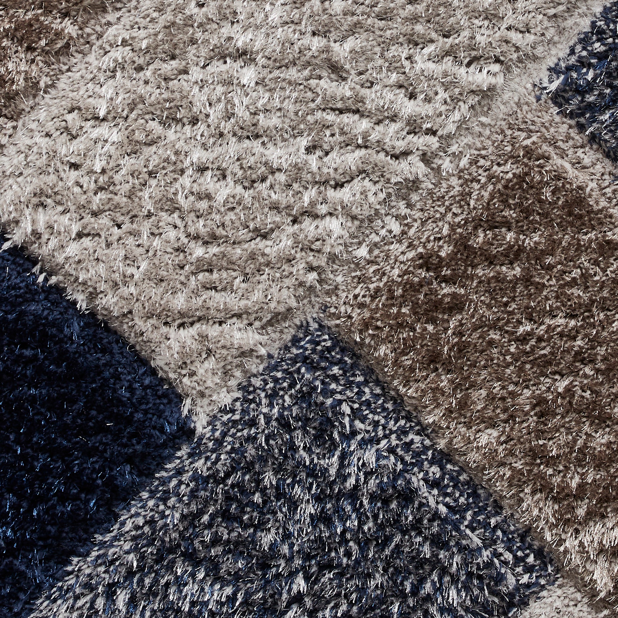 Lennox Geometric Shaggy Rug - Image 23