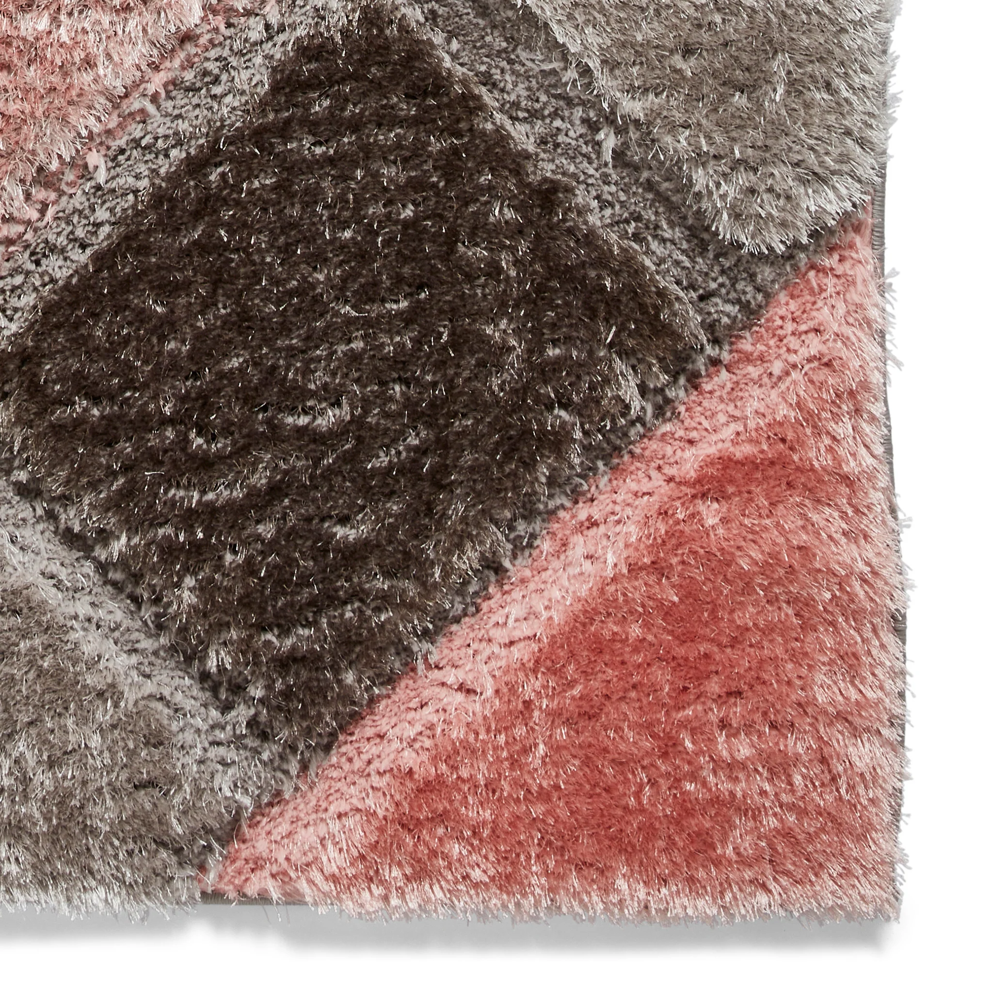 Lennox Geometric Shaggy Rug - Image 30